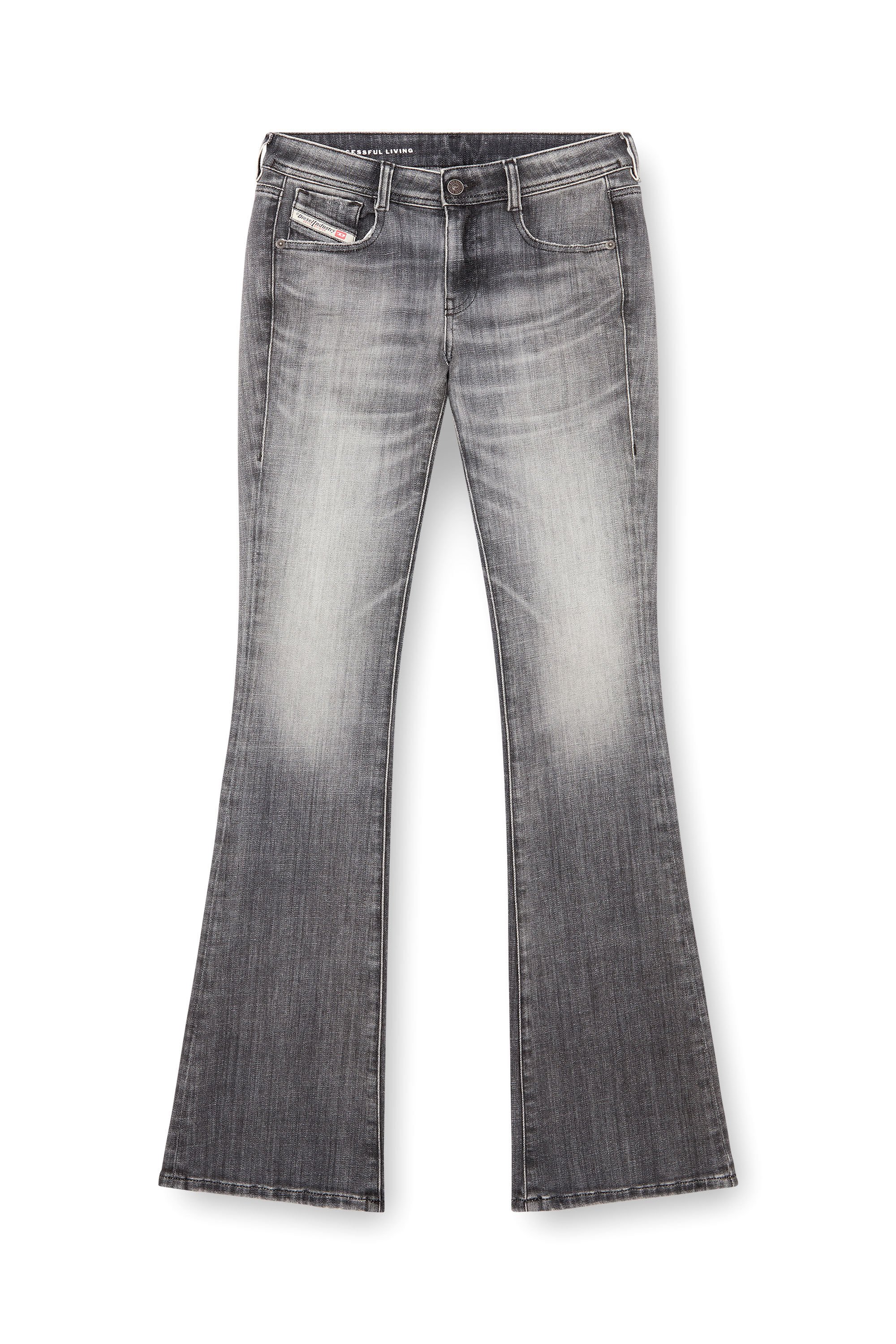 Diesel - Mujer Bootcut and Flare Jeans 1969 D-Ebbey 09J29, Gris - Image 2