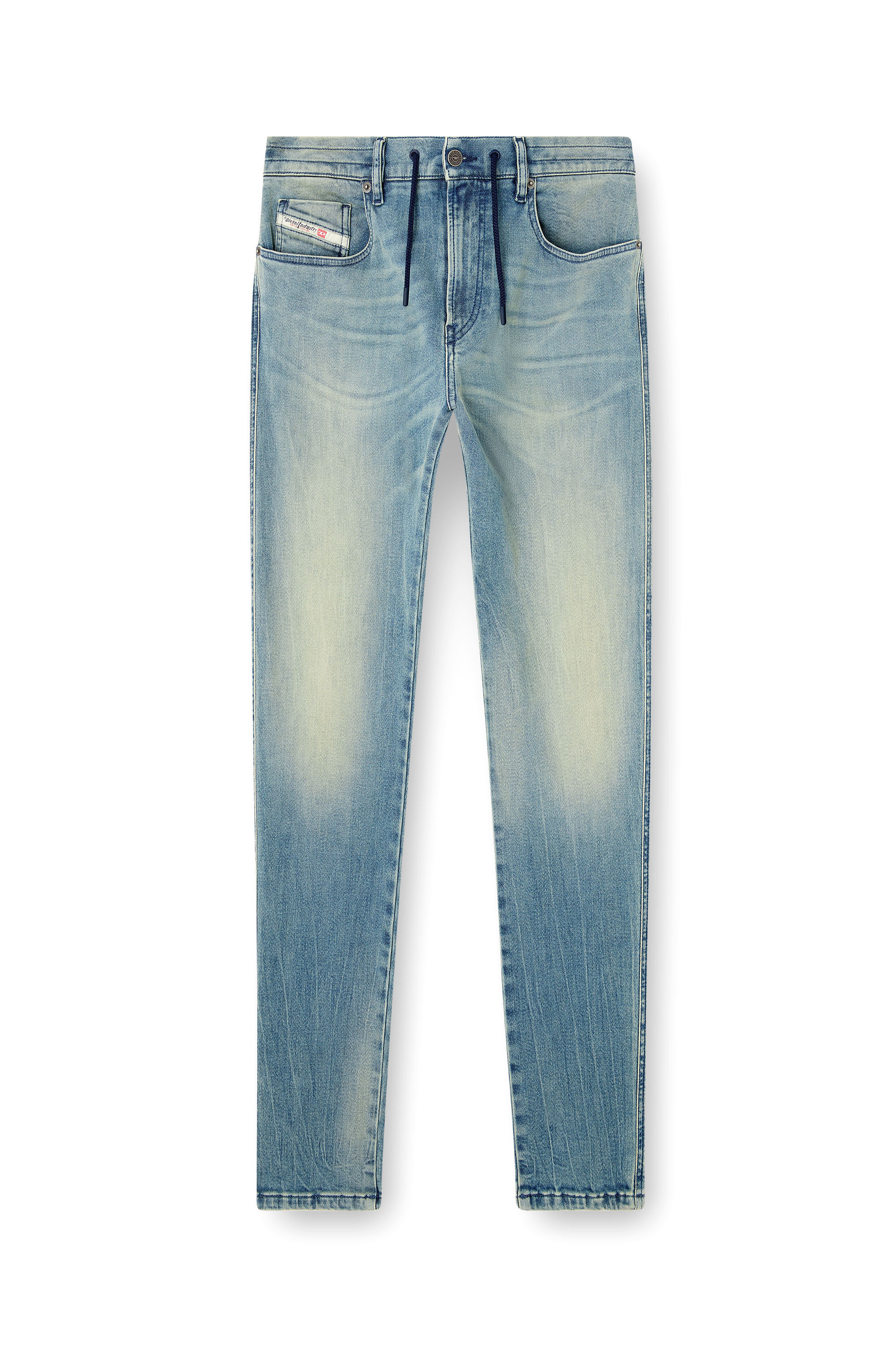 Diesel - Slim 2062 D-Strukt Joggjeans® 09M31 Hombre, Azul Claro - 2