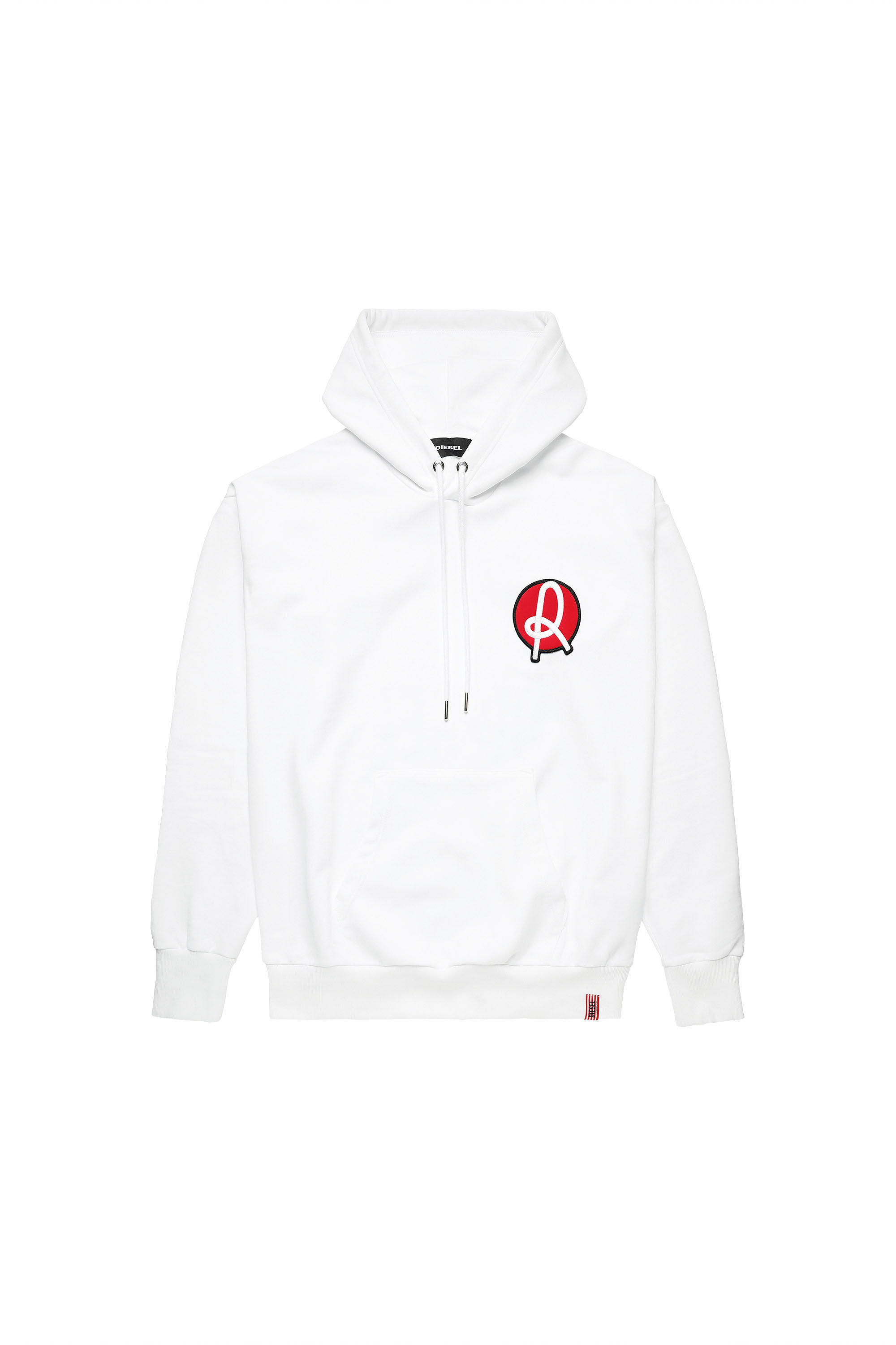 直営店☆DIESEL☆ A-GIRK-HOOD-CUTY FELPA ロゴ フーディ Diesel Maxi Logo S-GIRK-HOOD-CUTY Hoodie men - Glamood Outlet