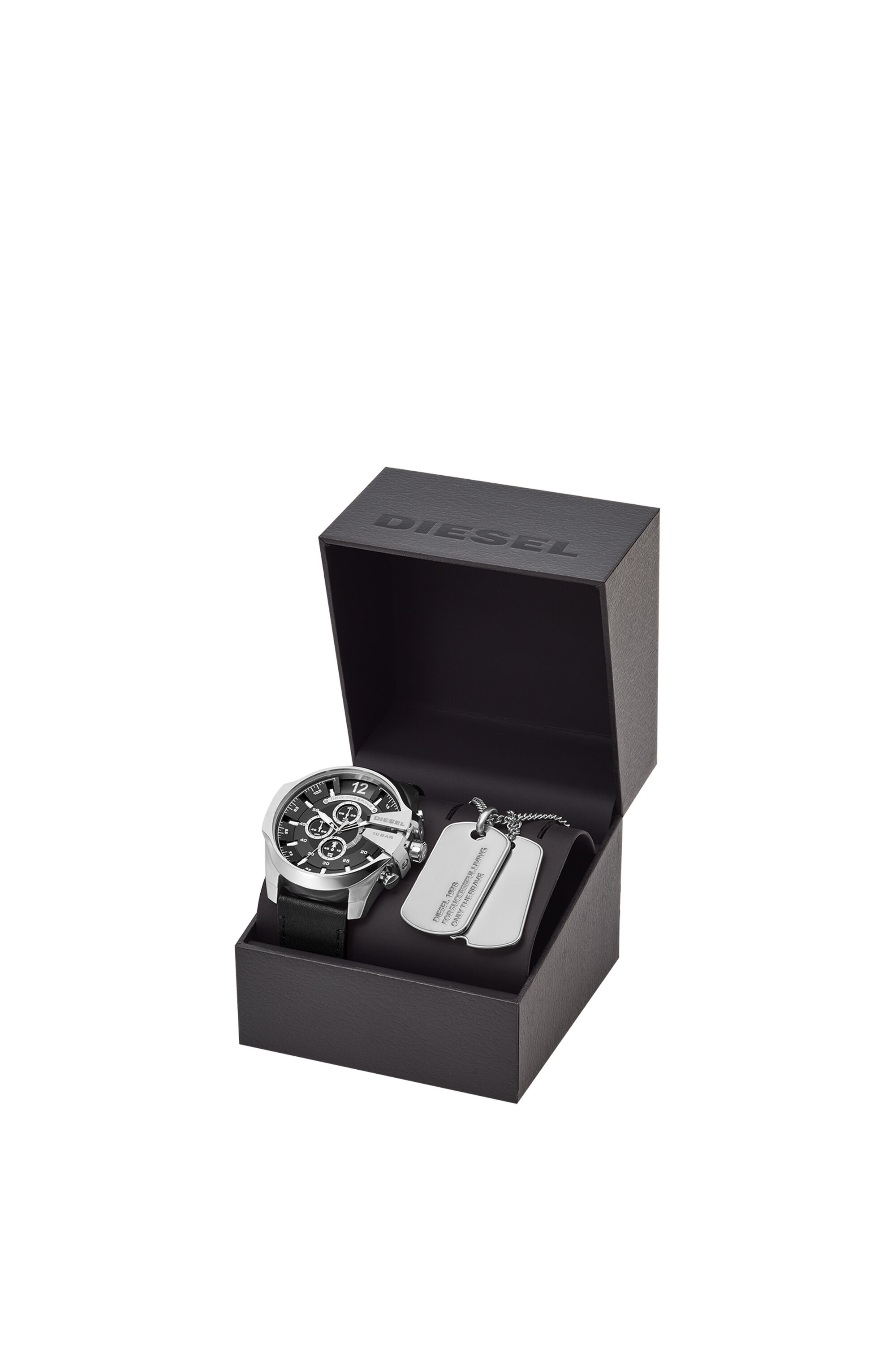 DZ4559 Man: Mega Chief watch and necklace set | Diesel