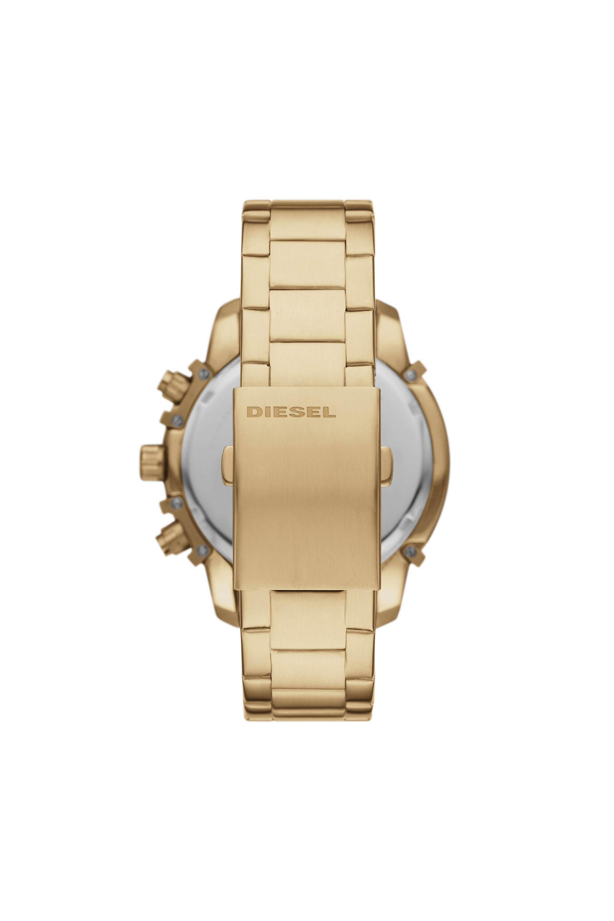 DZ4595: Men's gold-colored steel chronograph | Diesel Griffed