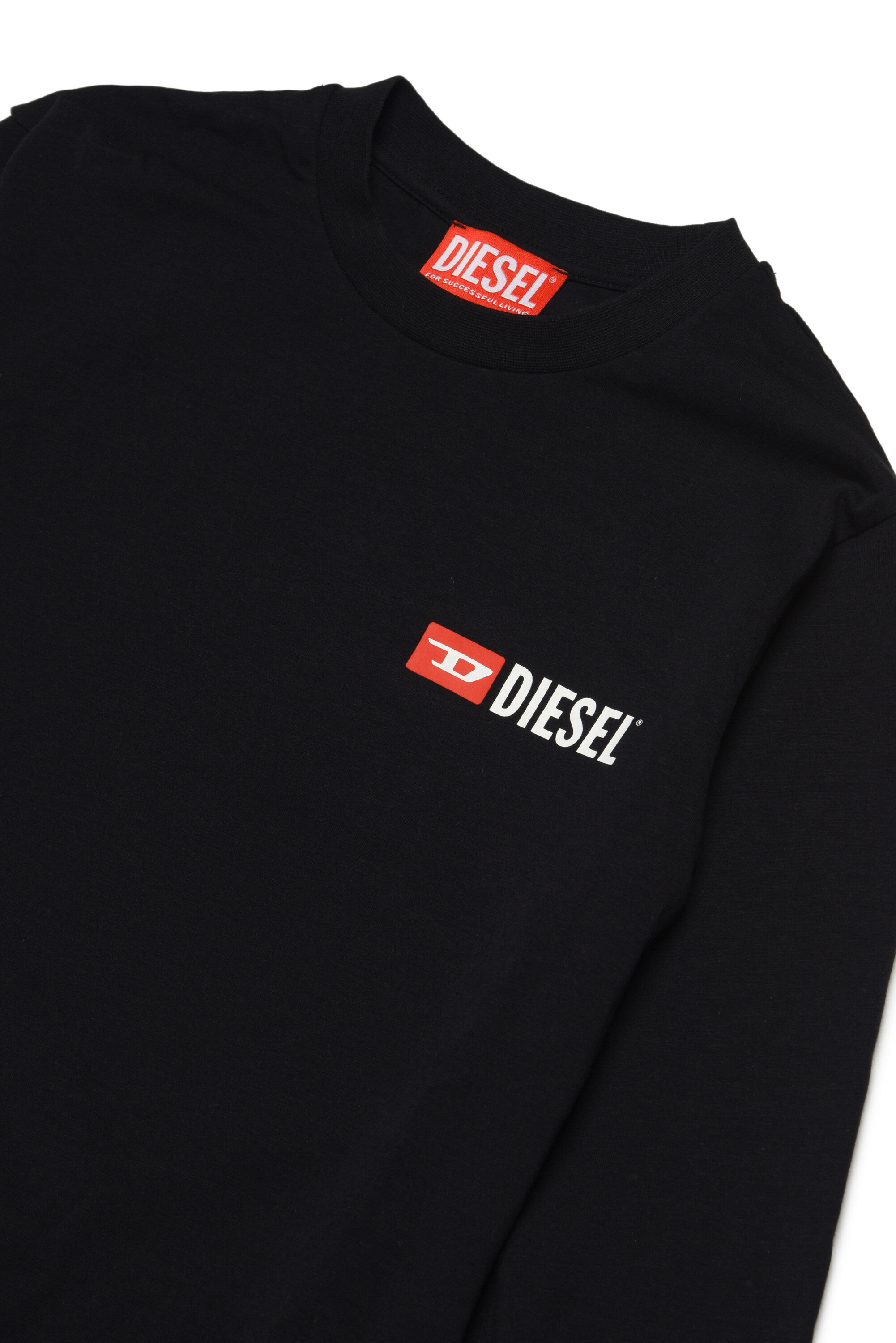 Diesel - UNPELIO, Man's Pyjama set with logo in Black - 3