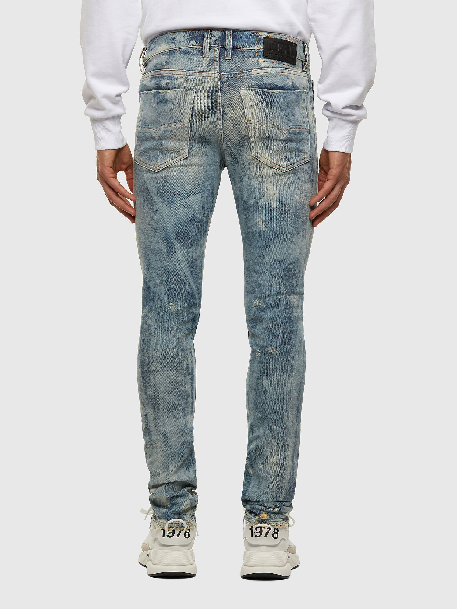Diesel - Tepphar 009FM Slim Jeans, Azul Claro - Image 3