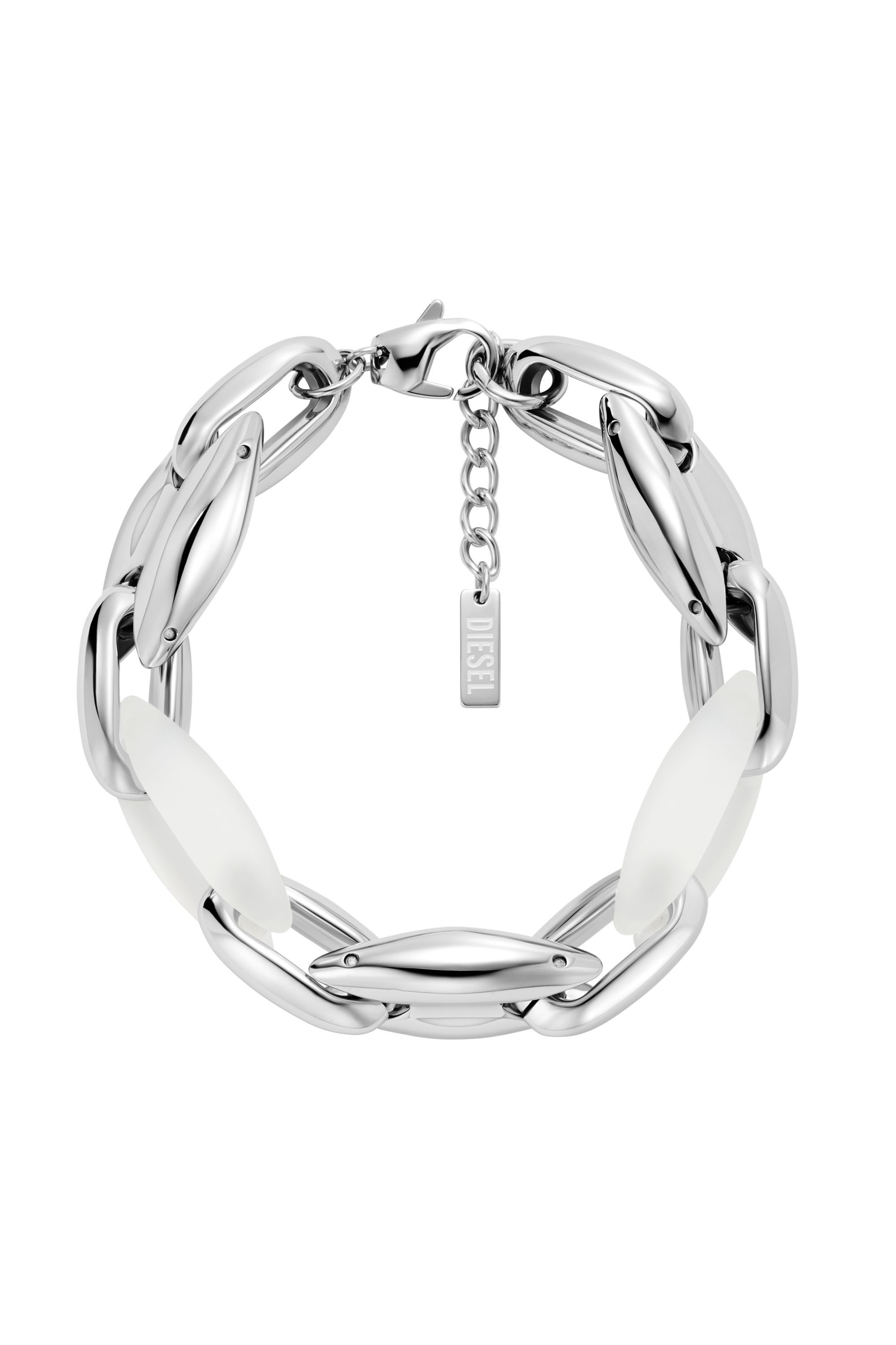 Women's Stainless Steel and Silicone Metamorph Chain