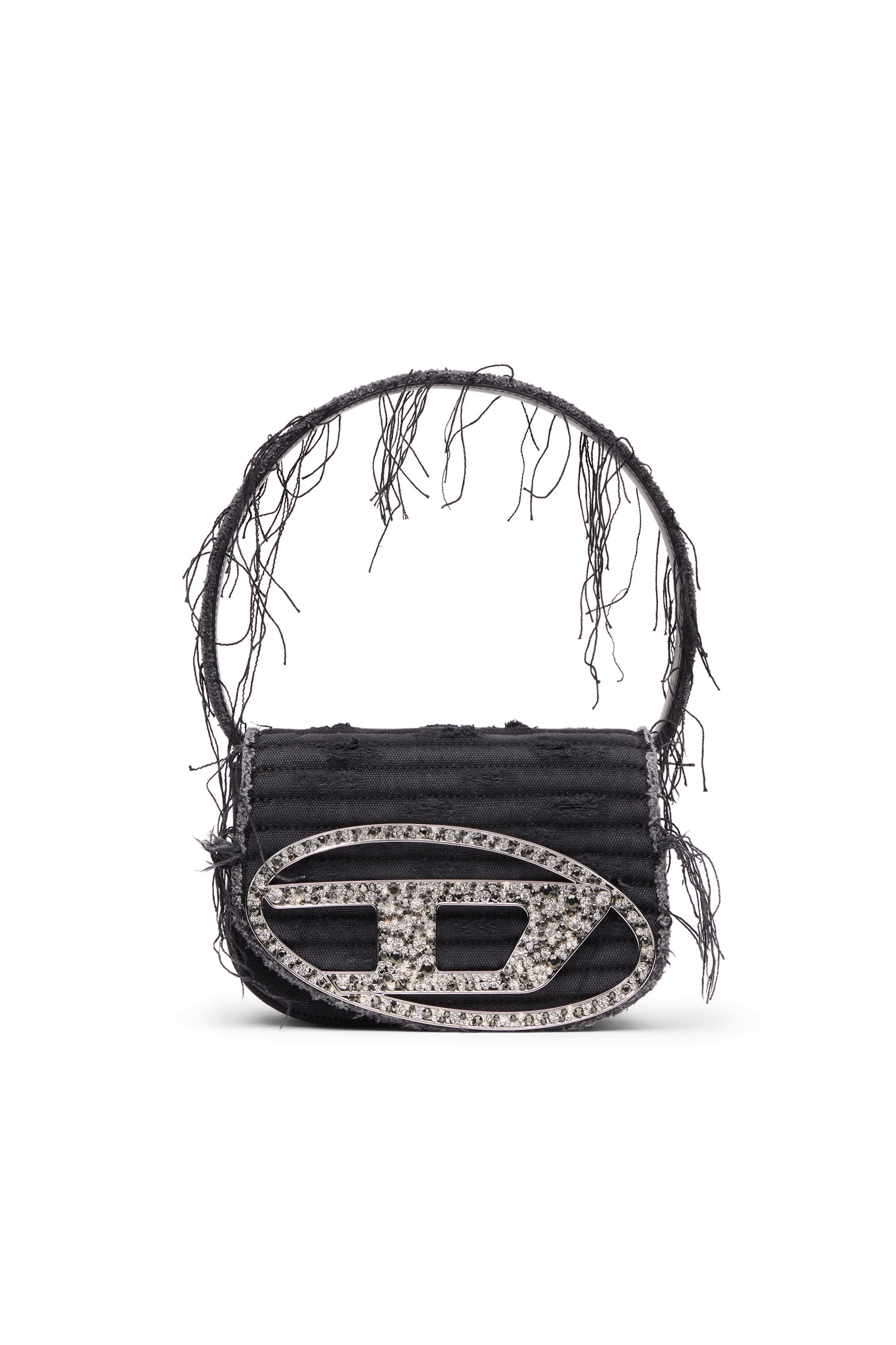 Women's 1DR-Iconic shoulder bag in nappa leather | Black