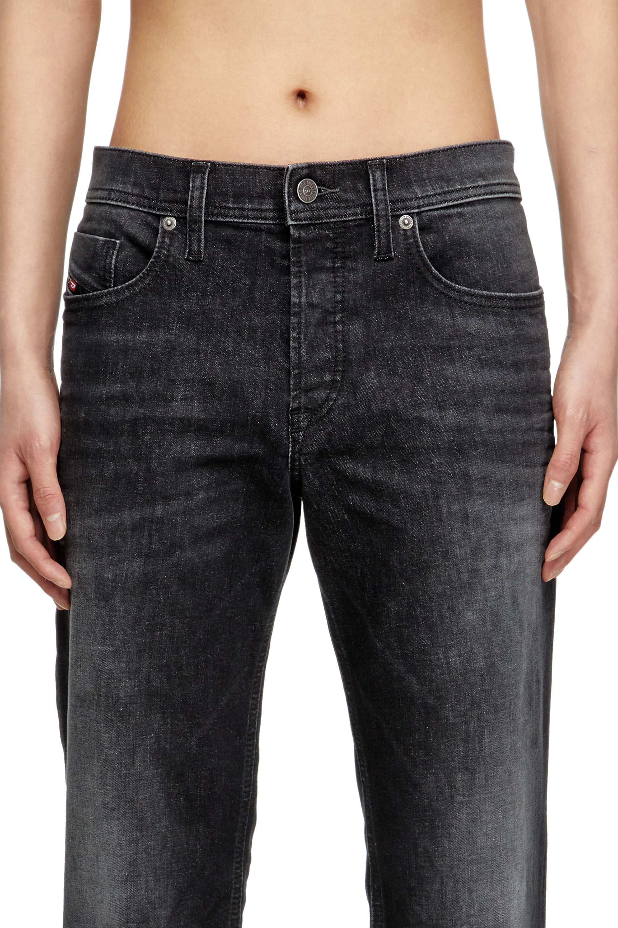 Diesel - Man's Regular Jeans 2023 D-Finitive 0DBDT, Black/Dark grey - 5