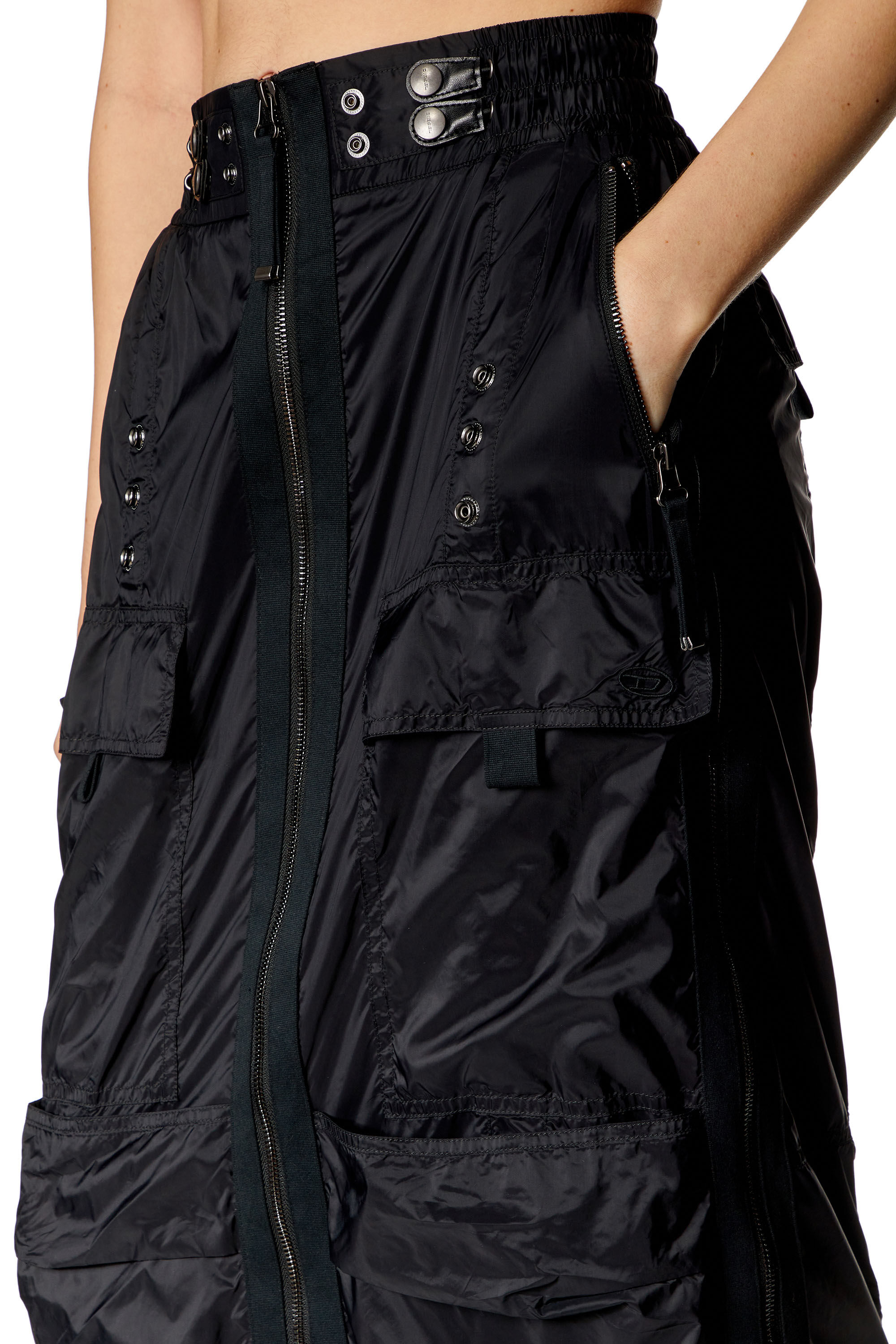 O-CREP Woman: Long skirt with cargo pockets | Diesel