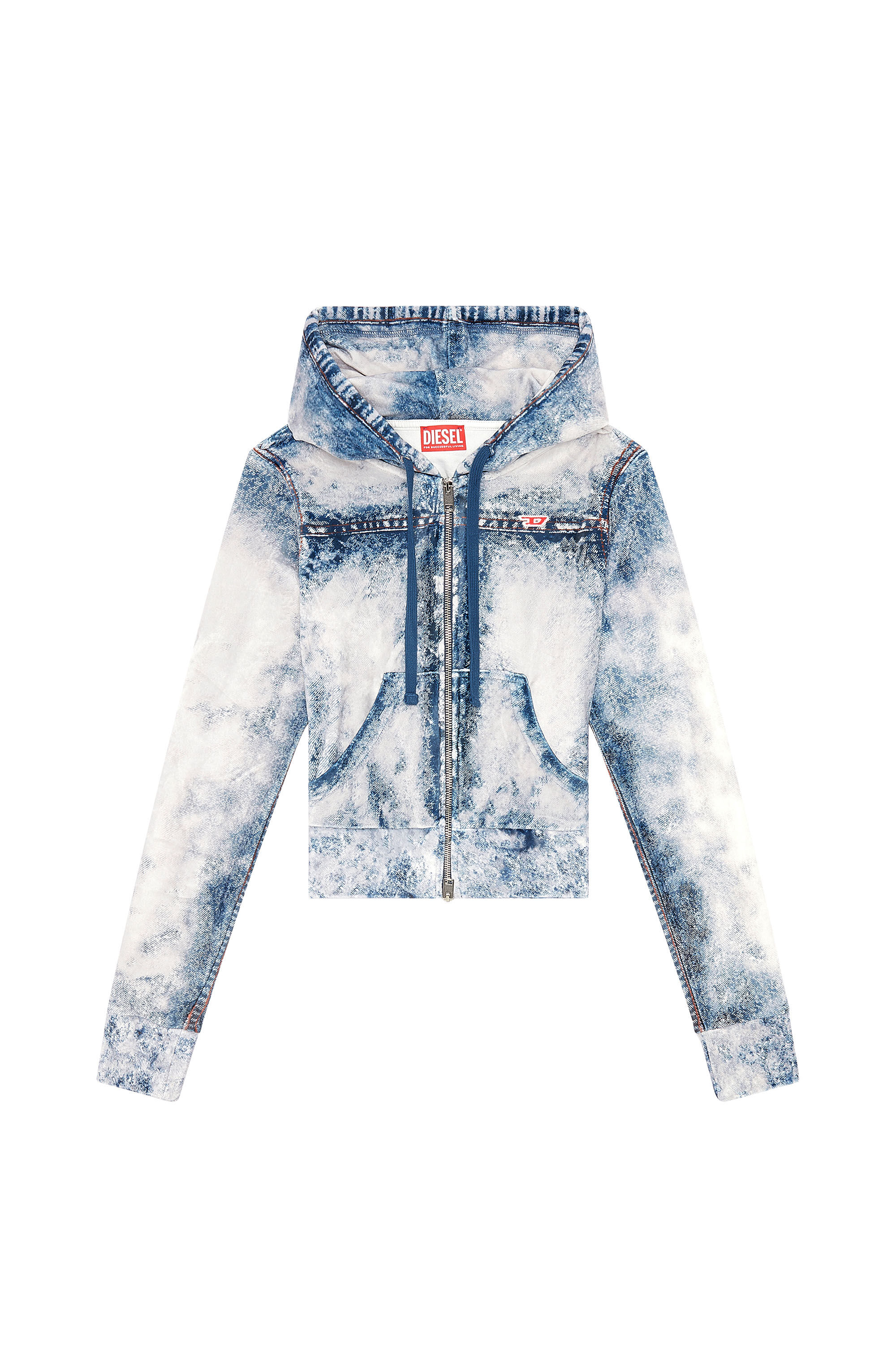 Diesel tie store dye hoodie