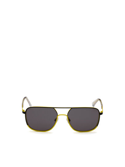 DL0325, Black/Yellow Diesel - DL0325, Black/Yellow - Sunglasses - Image 1