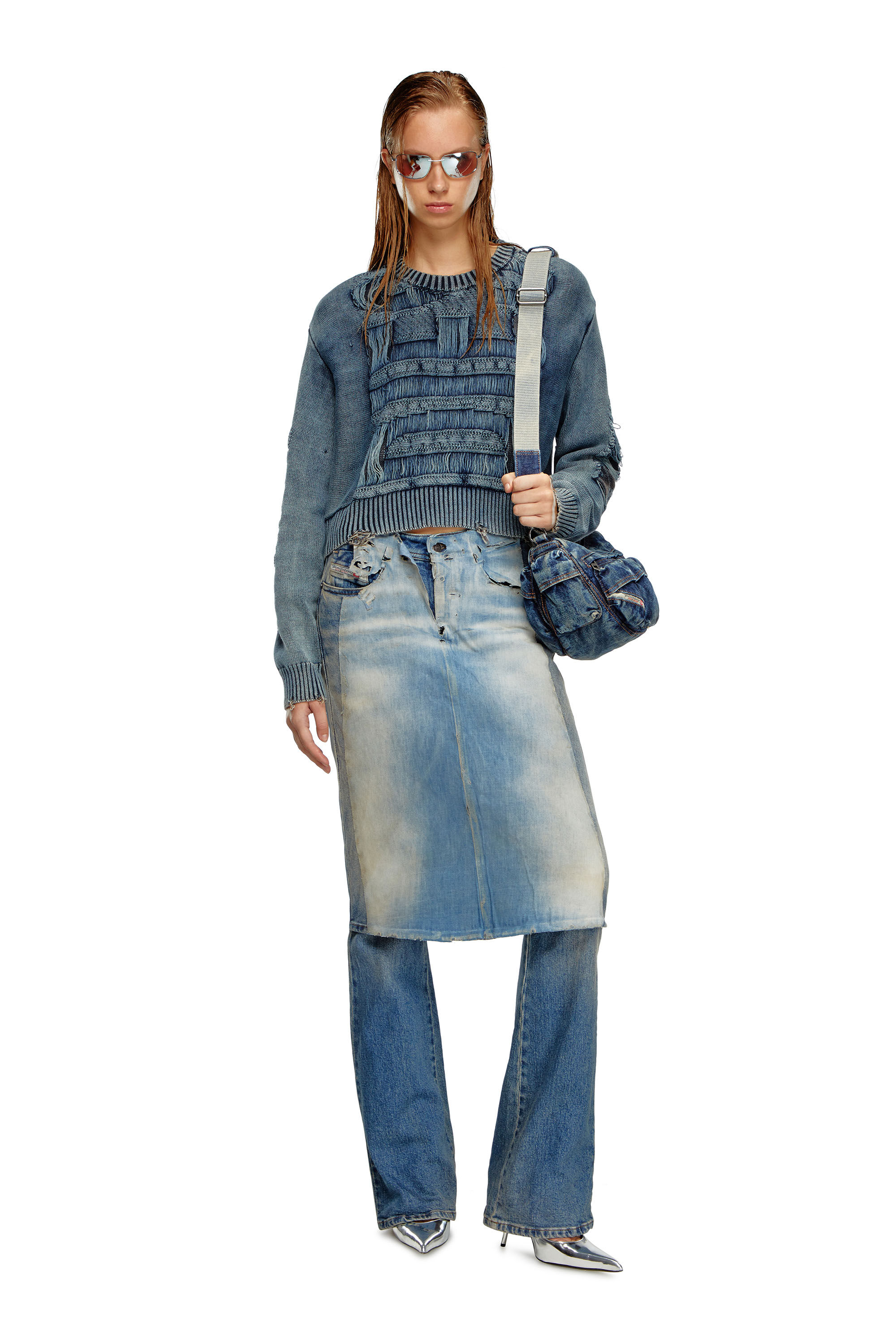 Felt Patch Knit Hoodie – Premier