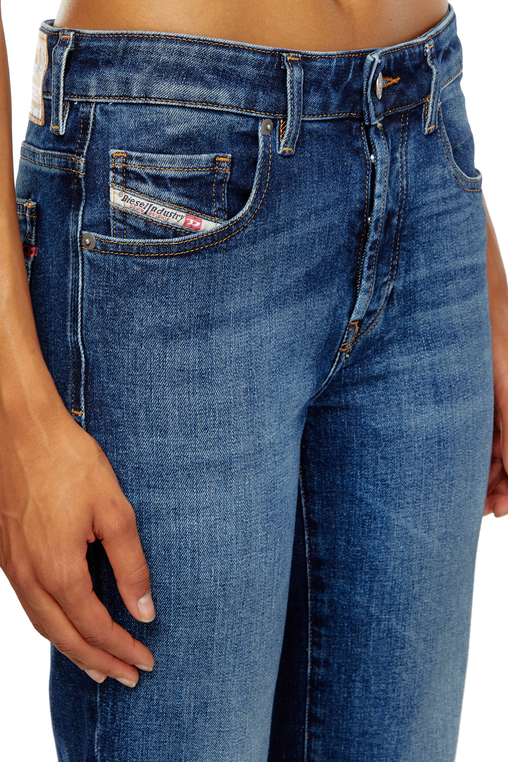 【送料&関税込】Diesel 1989 D-mine Distressed Straight-leg J Straight Jeans 1989 D-Mine | Blue | Diesel