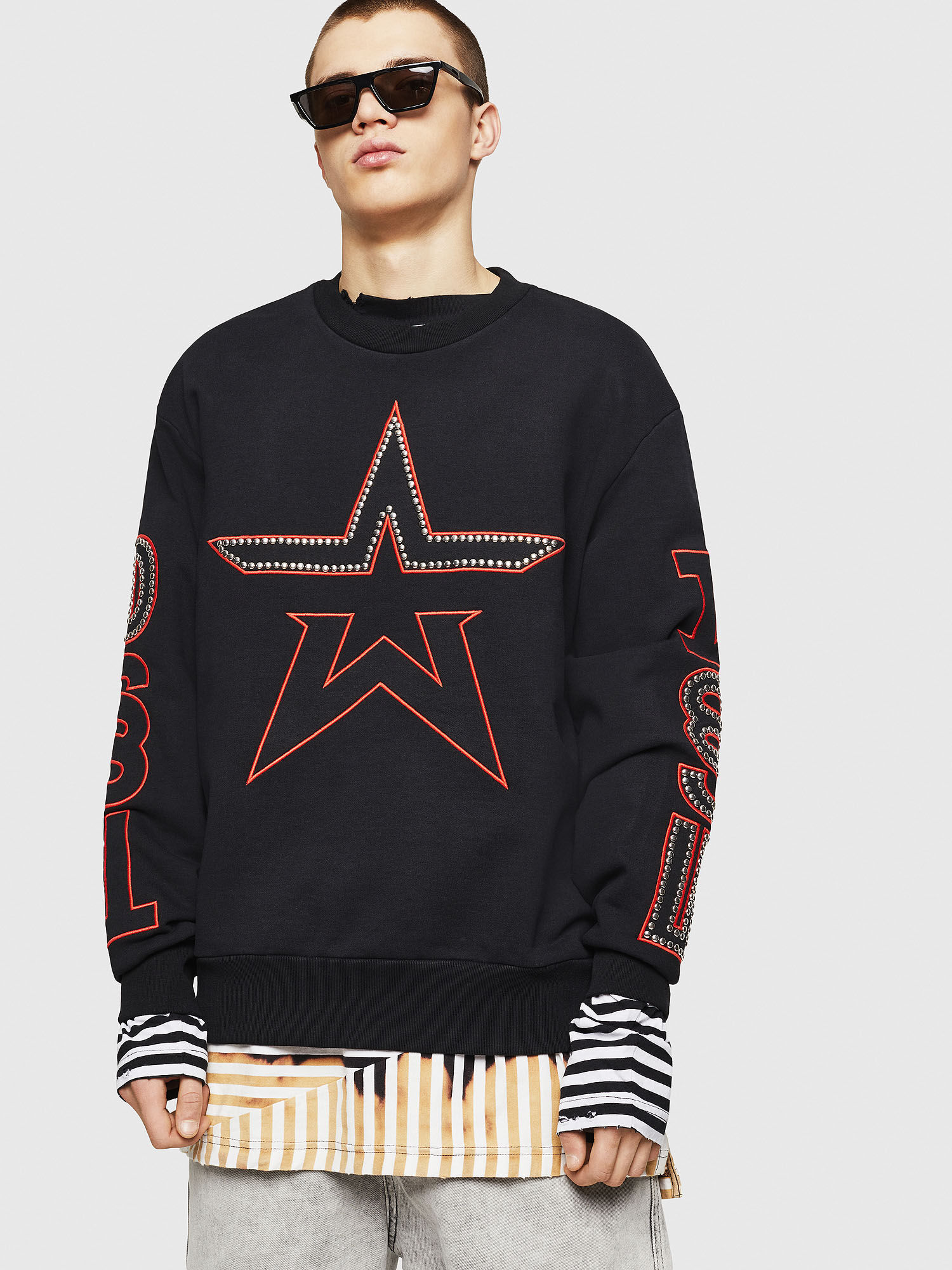 Diesel star best sale sweatshirt