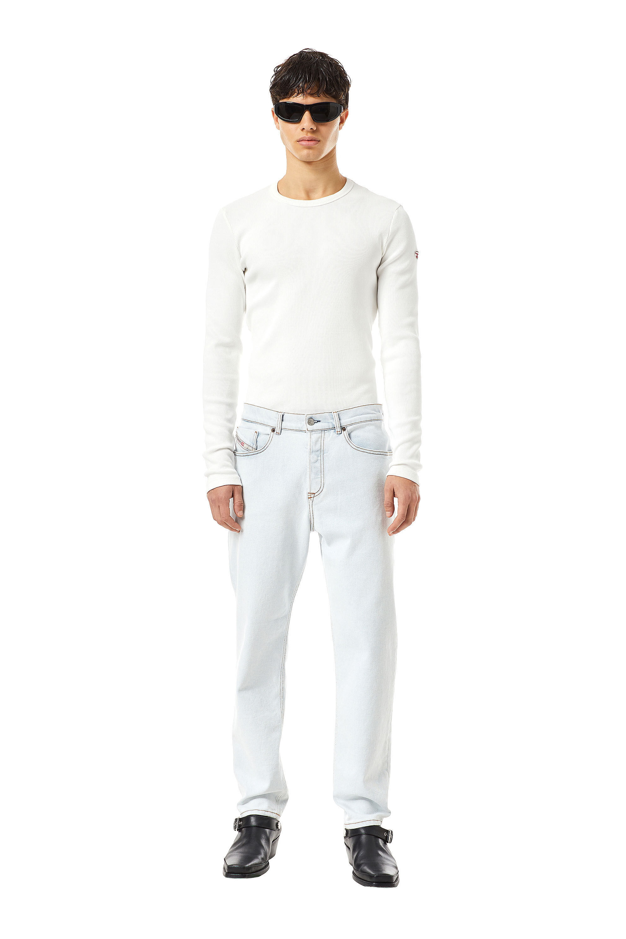Diesel - 2005 D-Fining 09C06 Tapered Jeans, Light Blue - Image 1