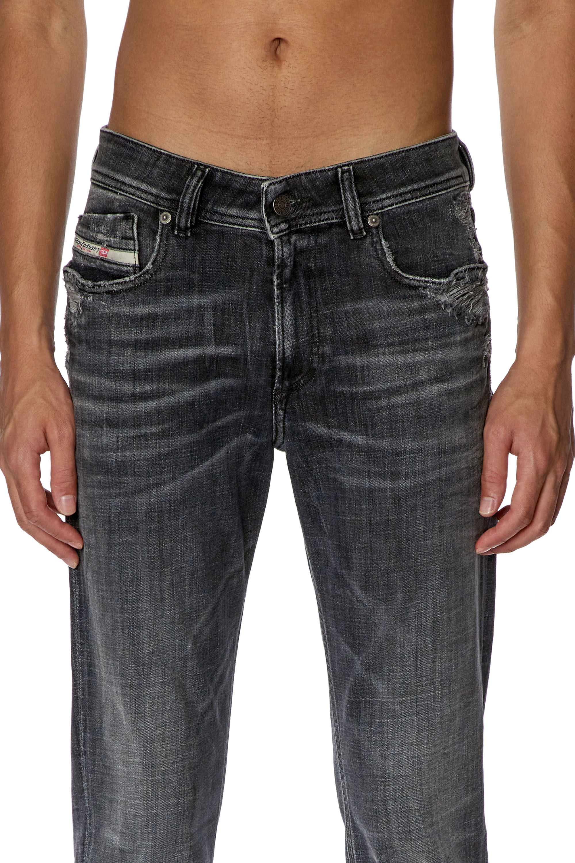 Diesel - Skinny Jeans 1979 Sleenker 09G37, Negro/Gris oscuro - Image 5