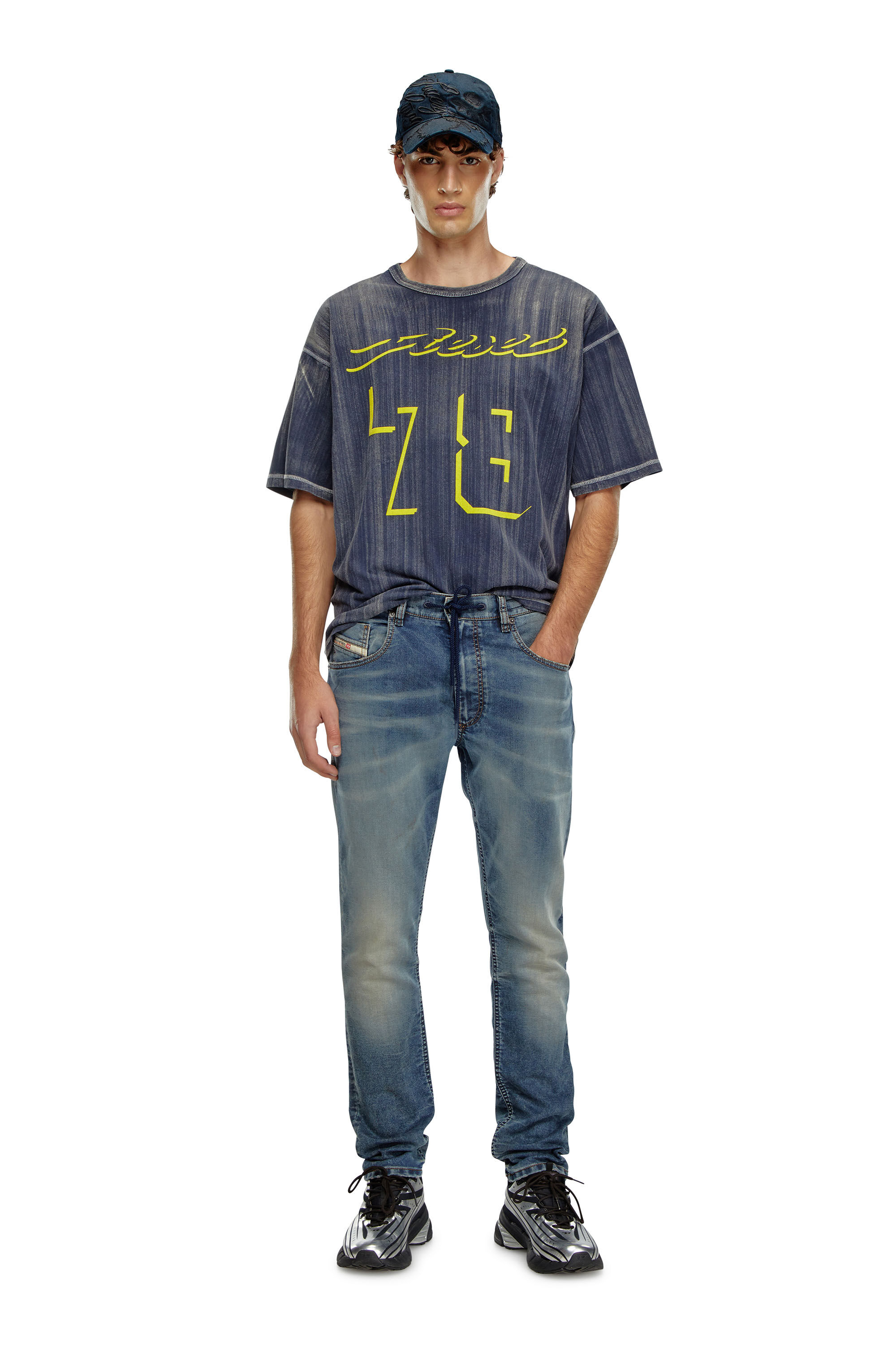 Men's Regular Jeans | Medium blue | Diesel 2030 D-Krooley