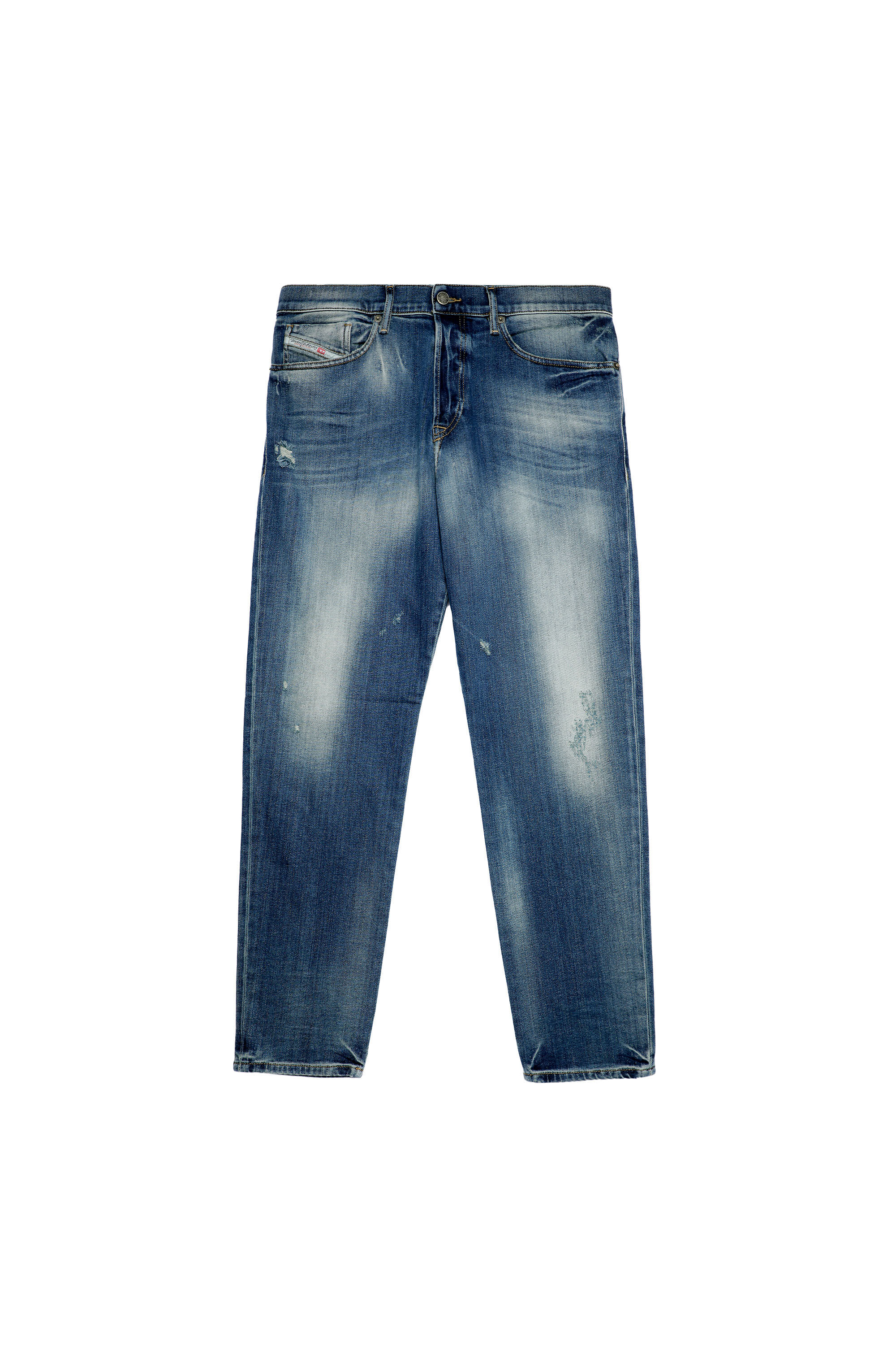 Diesel - D-Fining Tapered Jeans 009RS, Dark Blue - Image 2