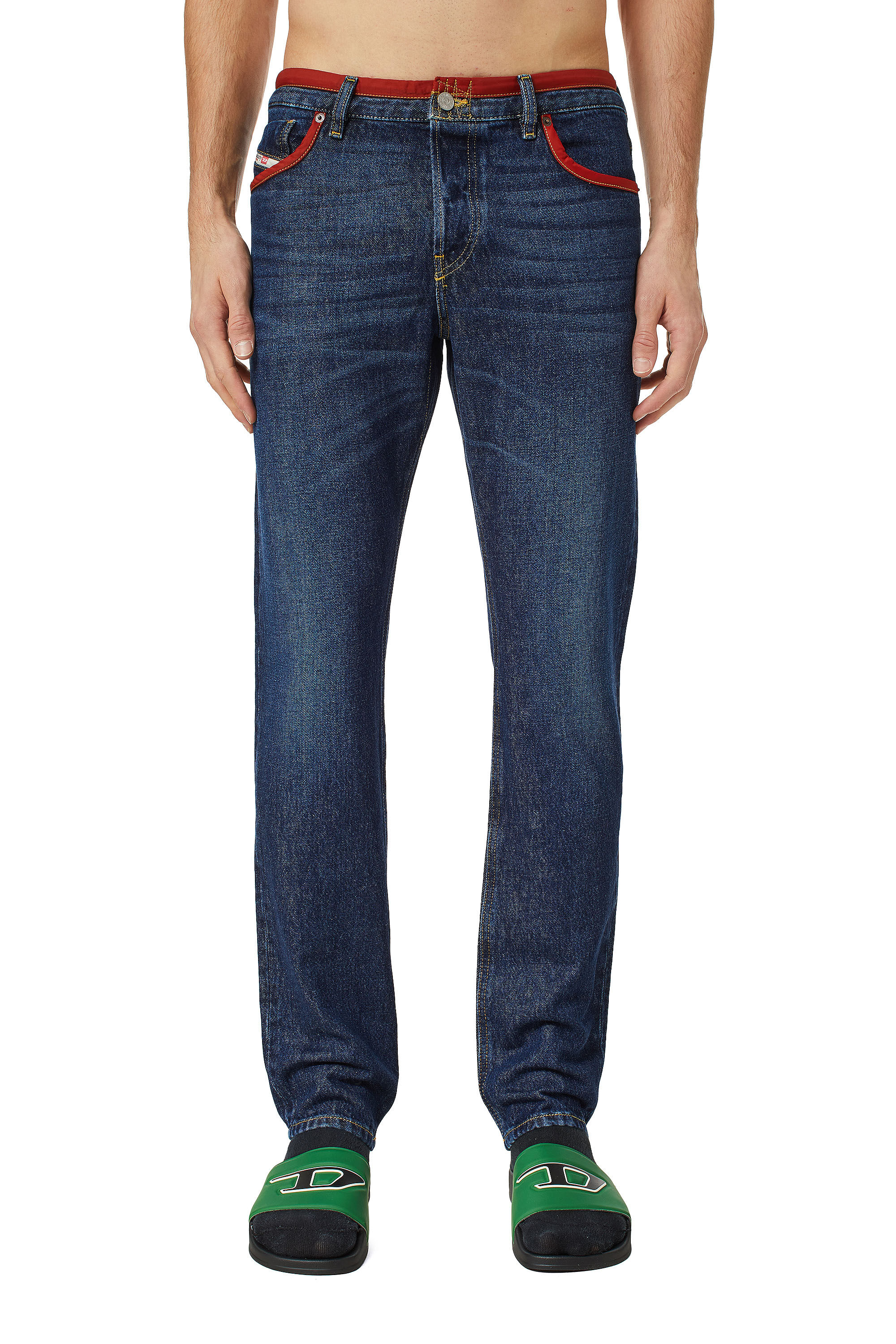 Diesel - 1995 D-Sark 09C88 Straight Jeans, Azul Oscuro - Image 3