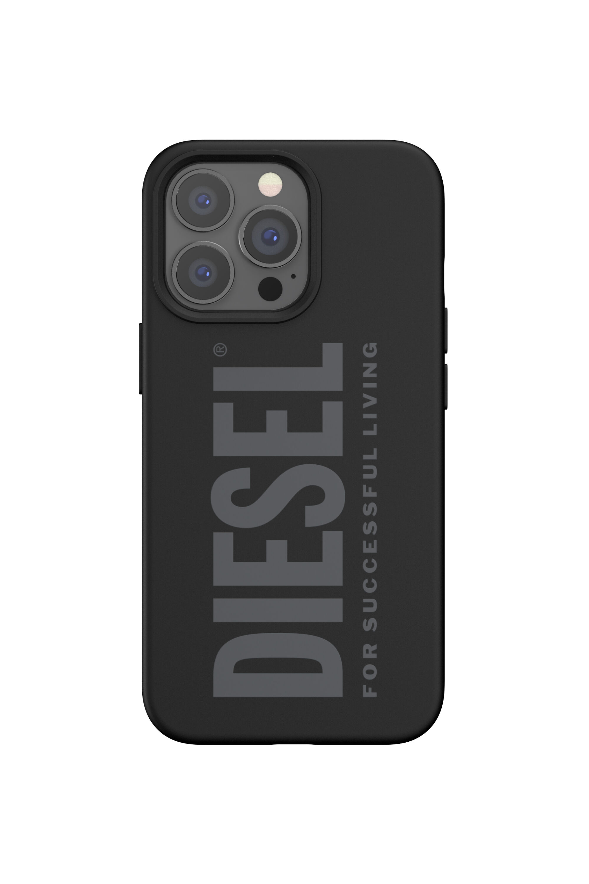 Diesel - 47163 SILICONE CASE, Funda de silicona por iPhone 13 / 13 Pro Unisex in Negro - 2