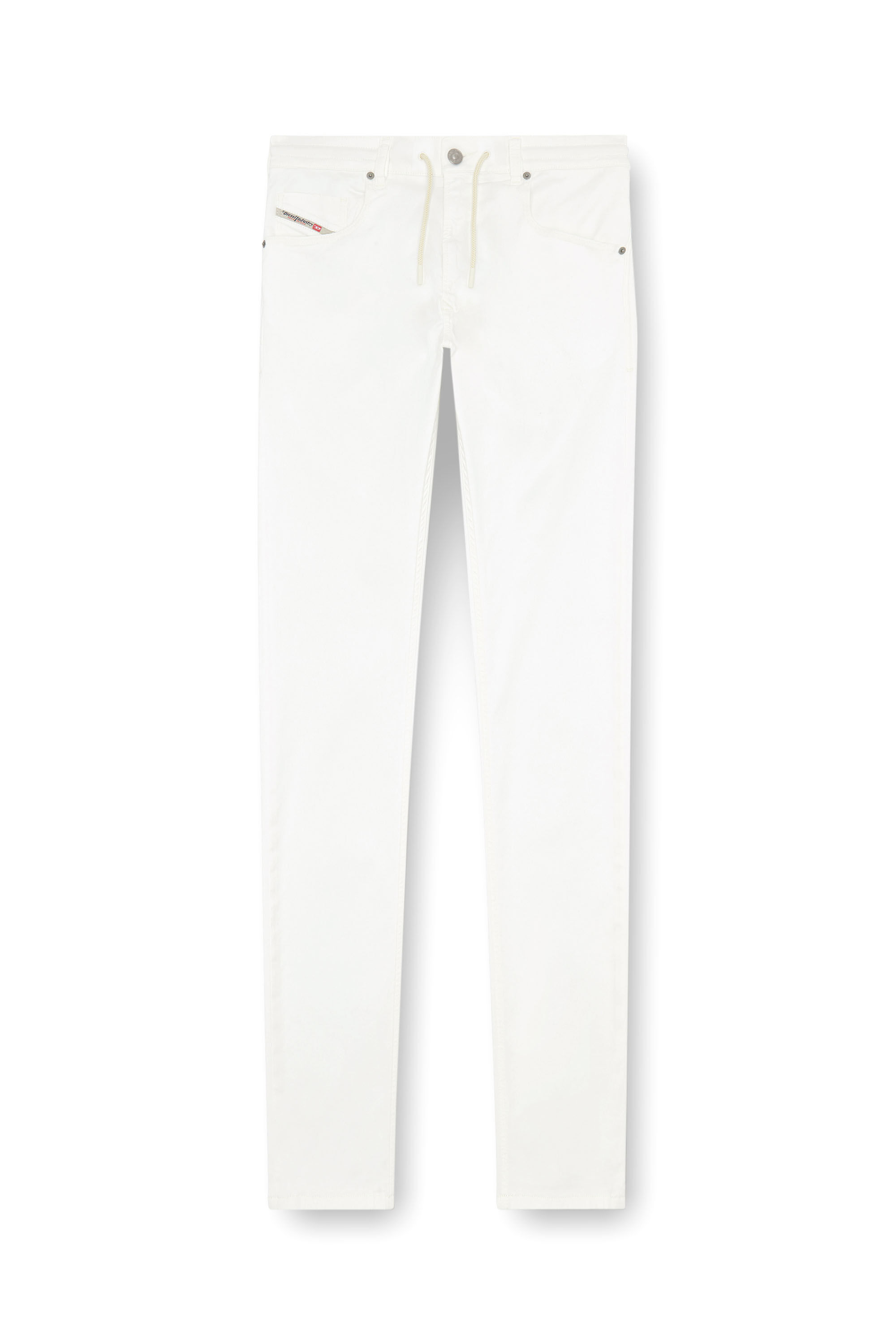 Men's Regular Jeans | White | Diesel 2030 D-Krooley Joggjeans®