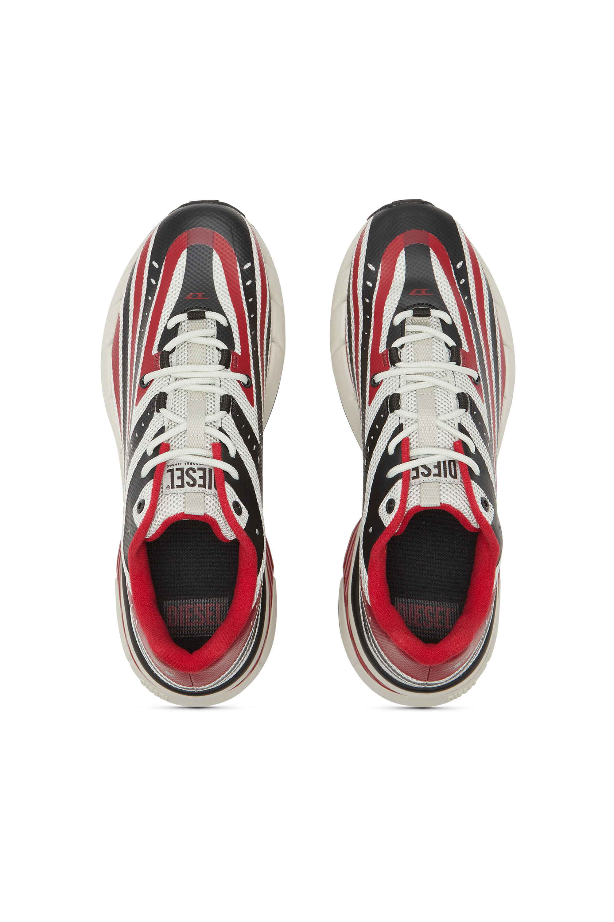 Men's D-Airspeed Low-Striped sneakers in coated mesh