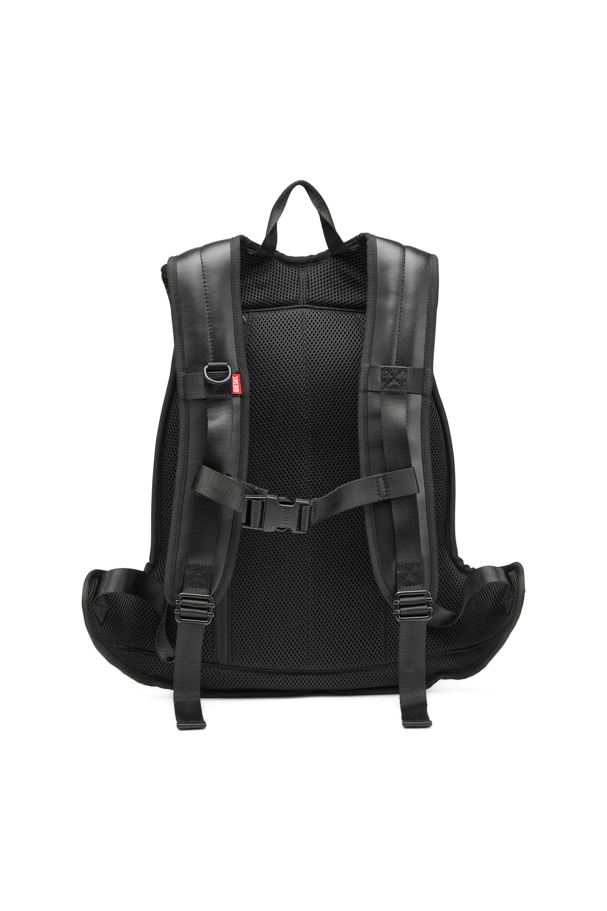 1DR POD BACKPACK Man Hard shell leather backpack Diesel