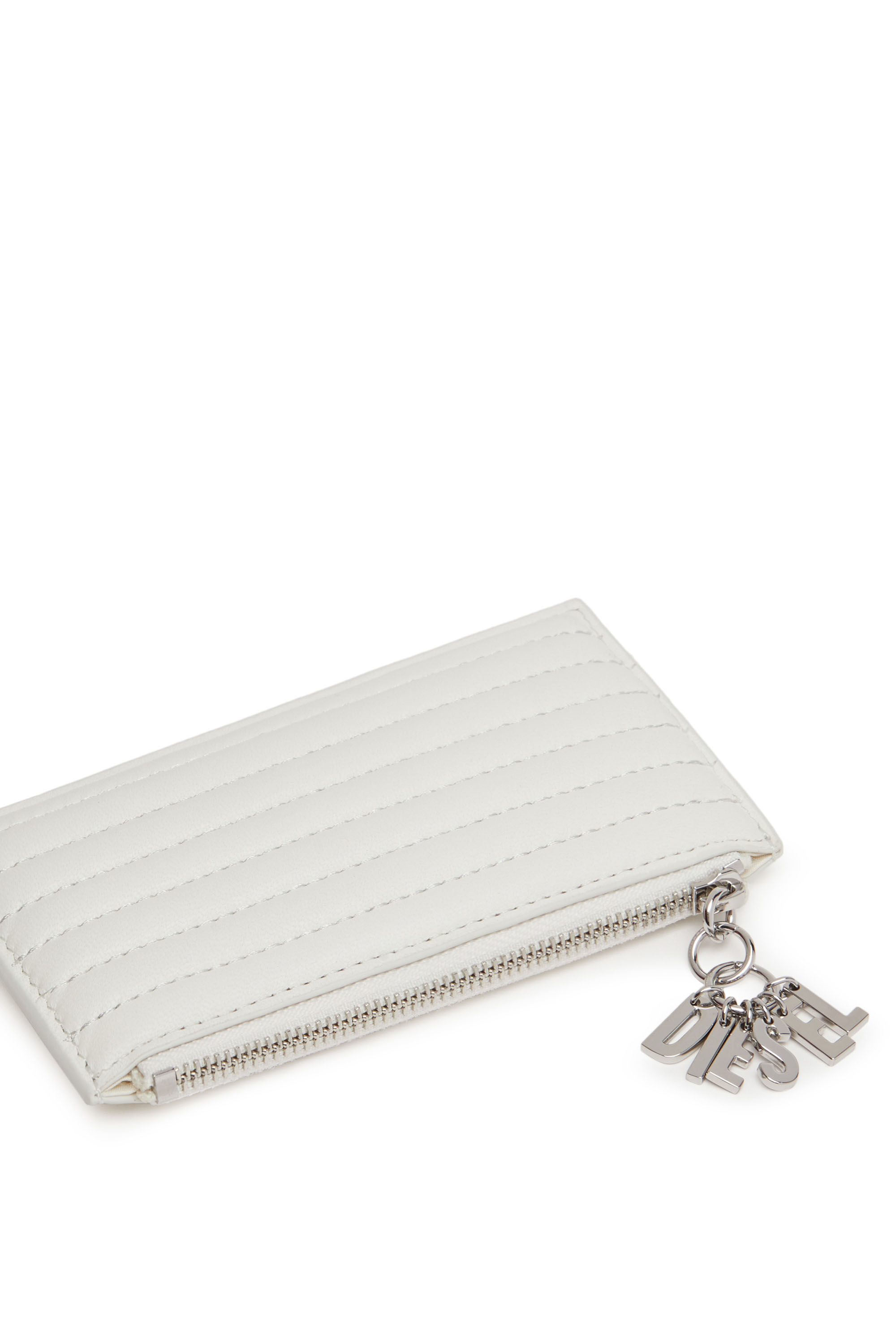 Leather wallet Diesel White in Leather - 34147787