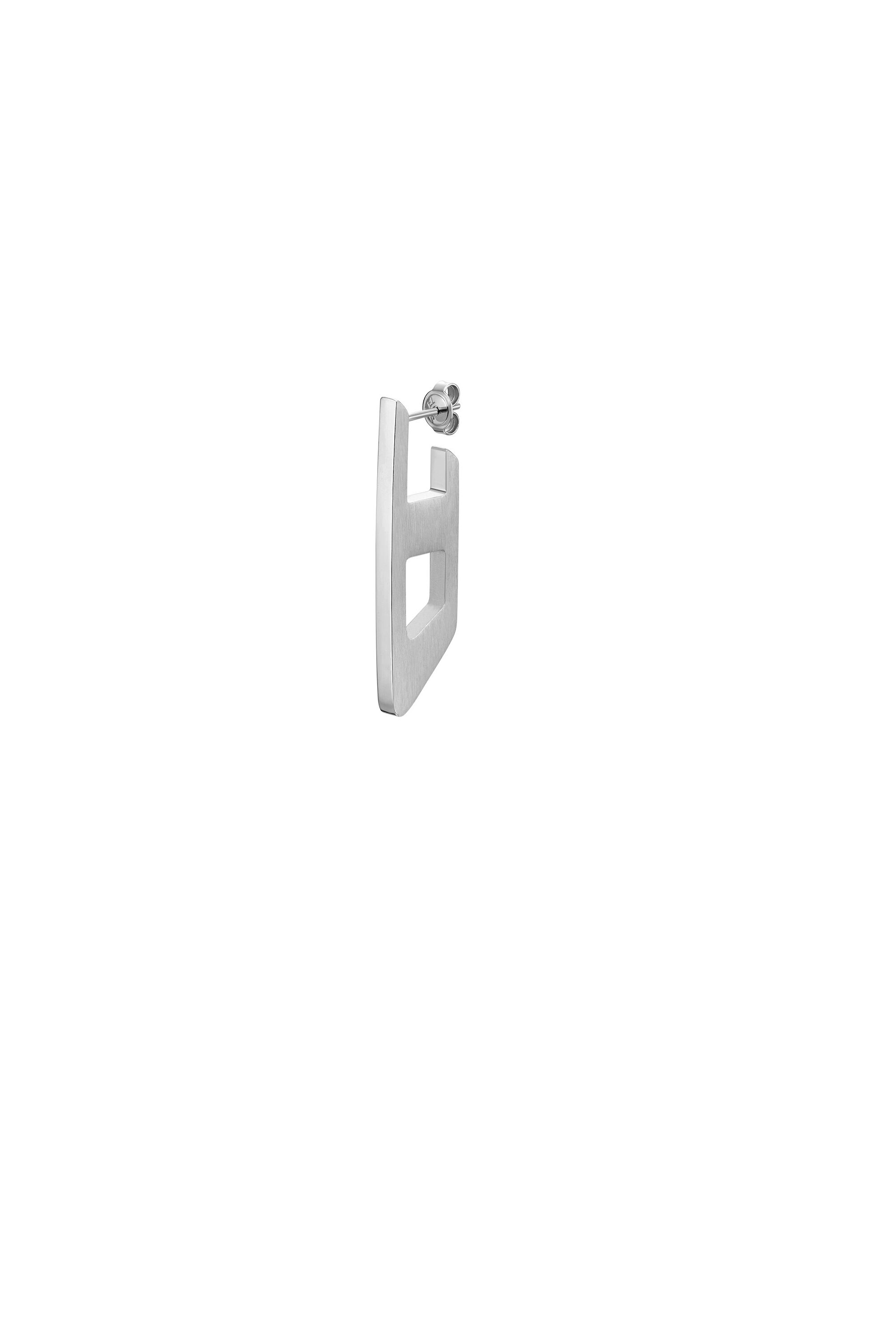 Women's Stainless Steel Drop Earring | Silver | Diesel Women's Stainless Steel Drop Earring | Silver | Diesel