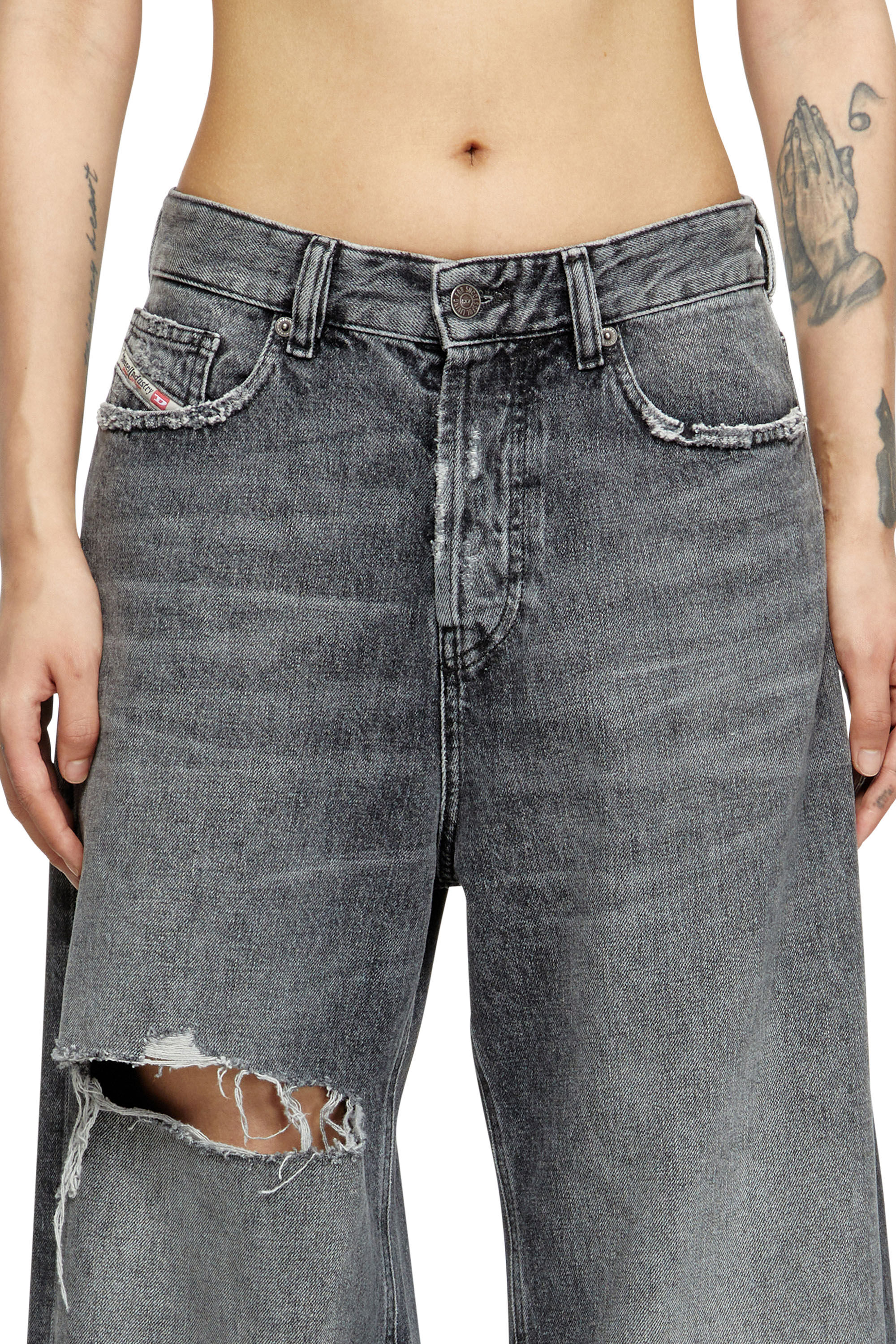 海外ブランド  Straight Jeans Diesel | Black | D-Sire 1996 Pants