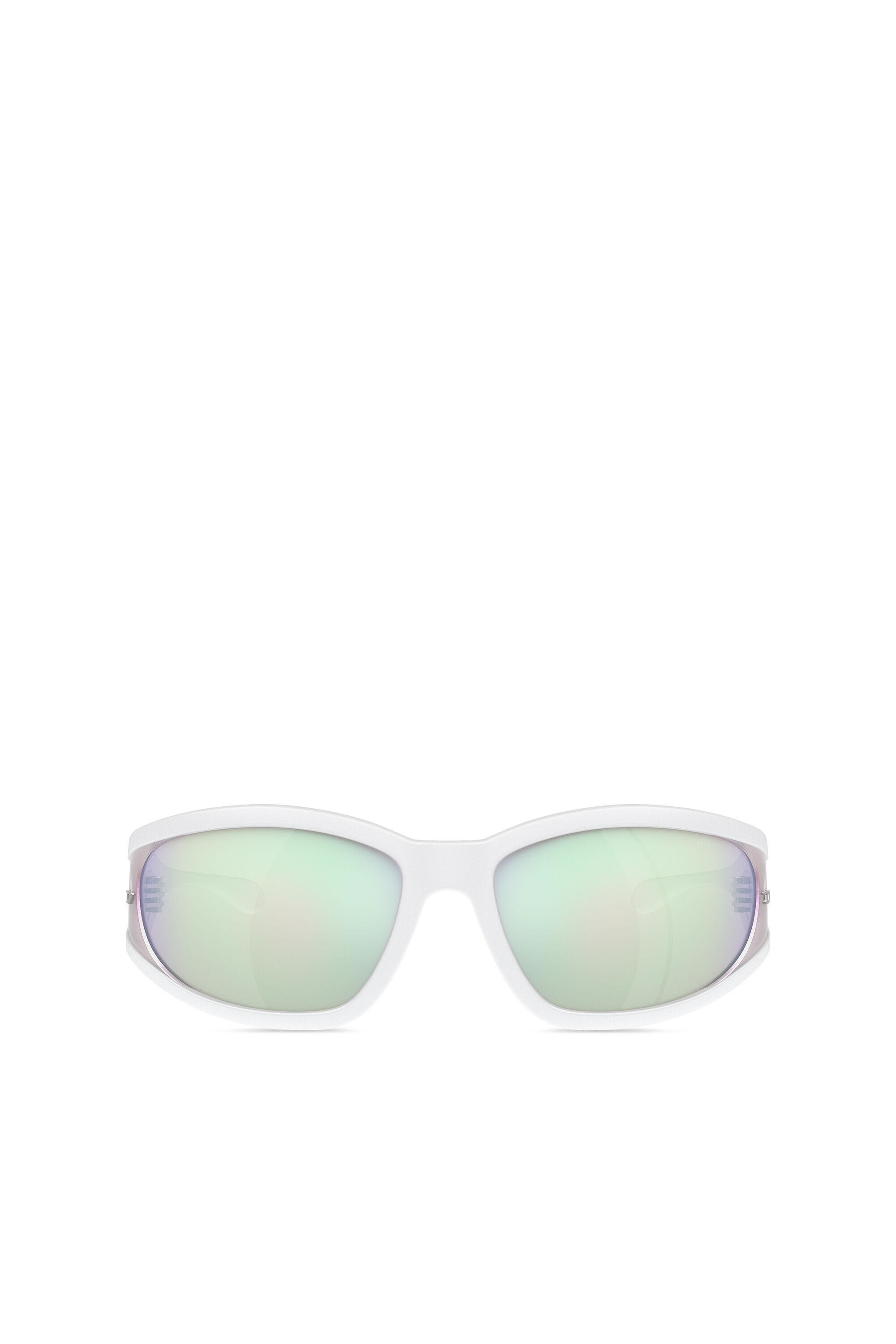 DIESEL サングラス メンズ LX3002 00LEN Women's Rectangular sunglasses in acetate | Black | Diesel