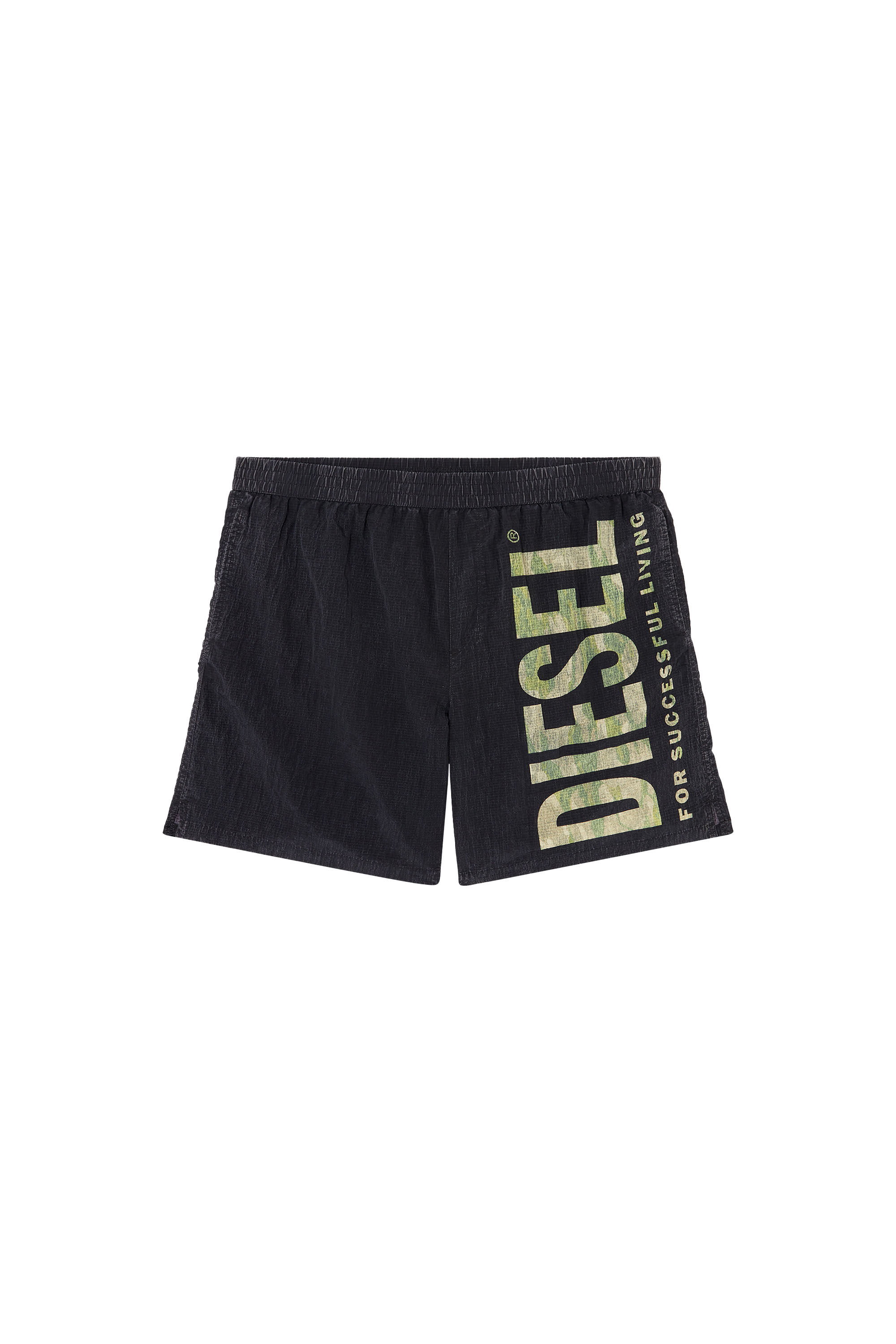 Diesel - POWEL-47.5-UTLT, Pantalones cortos de surf de ripstop con estampado de camuflaje Hombre in Multicolor - 1