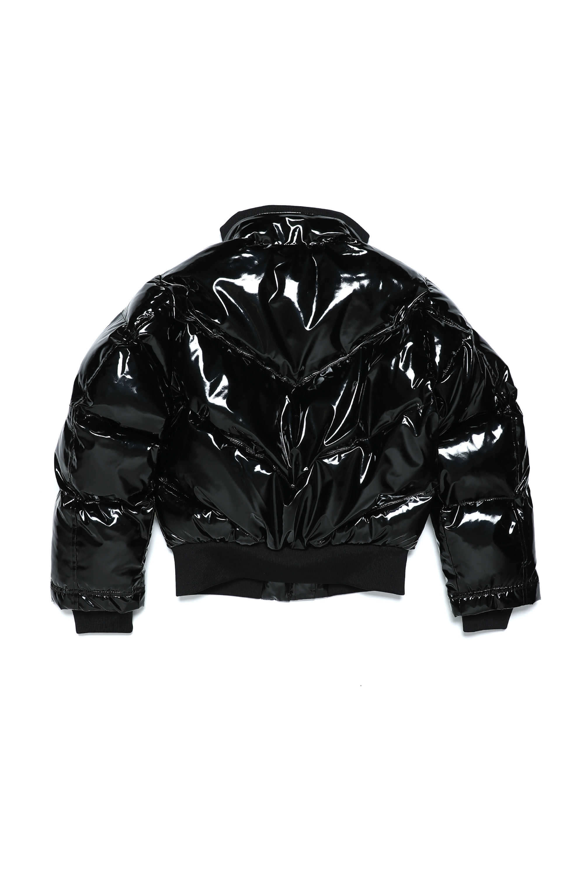 Criminal damage cheap chevron puffer jacket