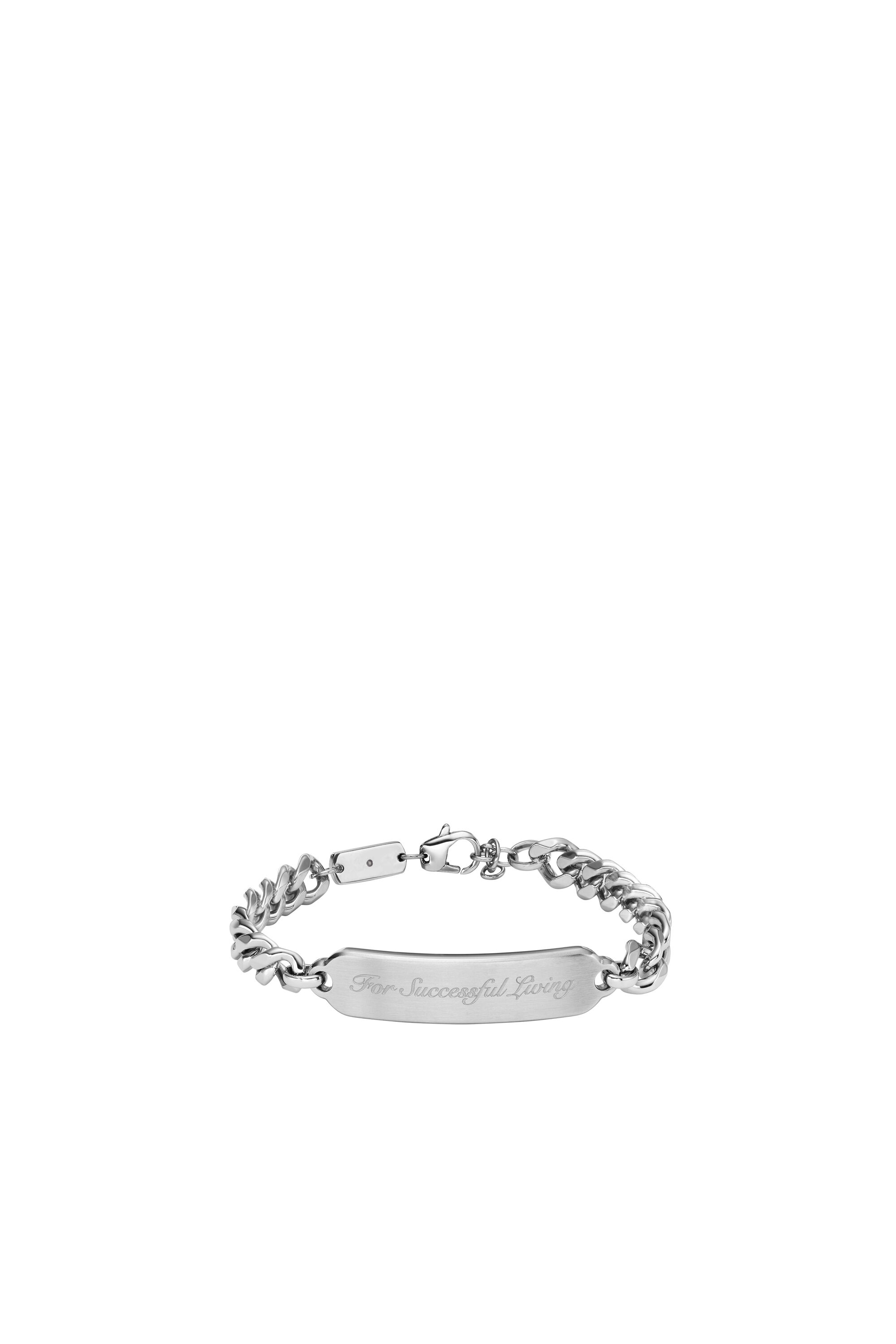 Diesel - DX1405, Pulsera de identificación de acero inoxidable Unisex in Plateado - 1