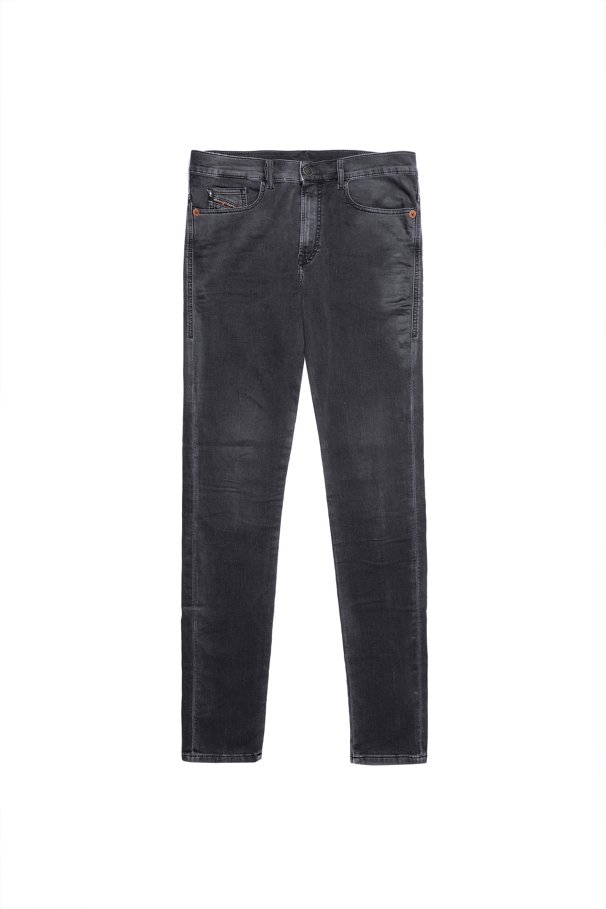 Diesel - D-Amny Skinny JoggJeans® 09A74, Black/Dark Grey - Image 2