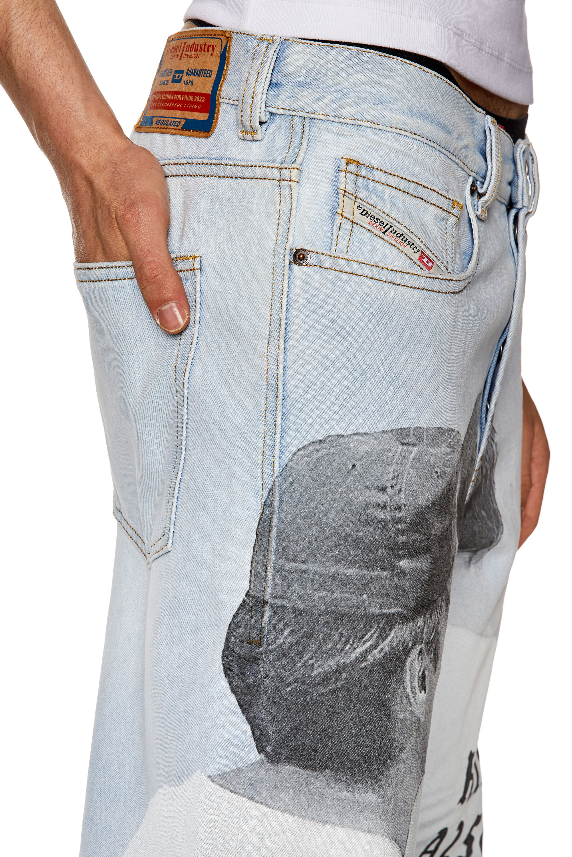 【信頼】 Jeans Straight Men's | D-Macs 2010 Diesel | Blue Light パンツ