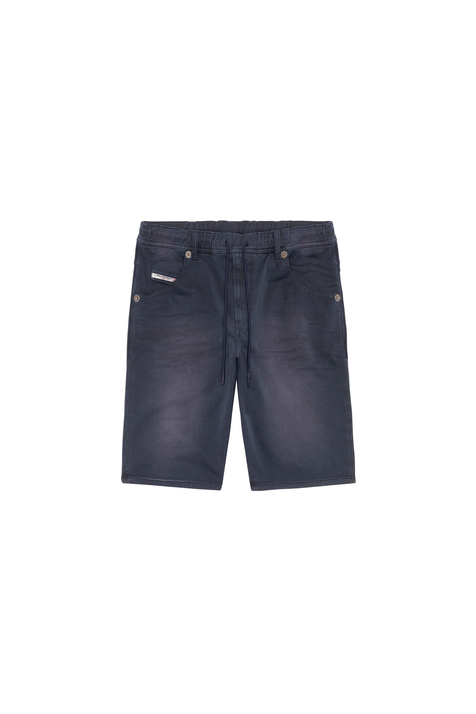 Diesel - D-KROOSHORT JOGGJEANS, Azul Oscuro - Image 2