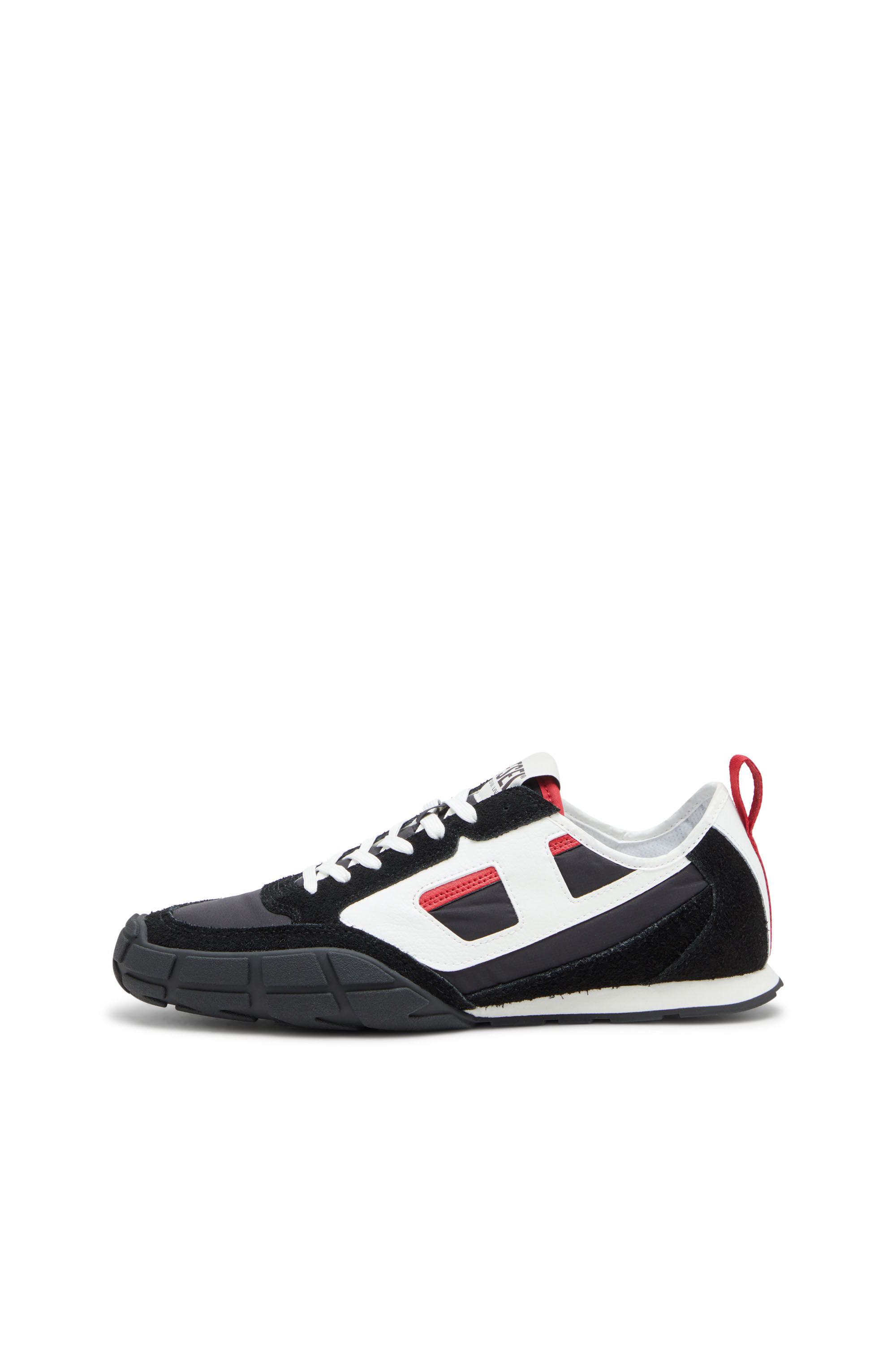 Diesel - S-PAGODHA LOW, Deportivas de piel, gamuza y ripstop Hombre in ToBeDefined - 7