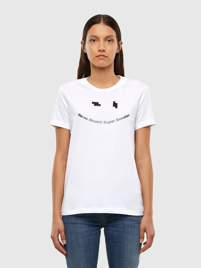 T-SILY-V21, White Diesel - T-SILY-V21, White - T-Shirts - Image 1