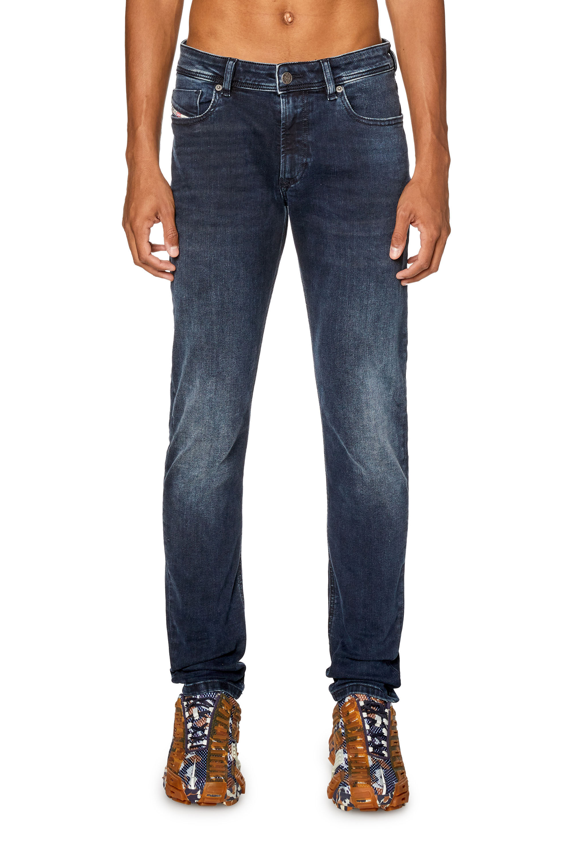 Men s Skinny Jeans Dark Blue Diesel 1979 Sleenker