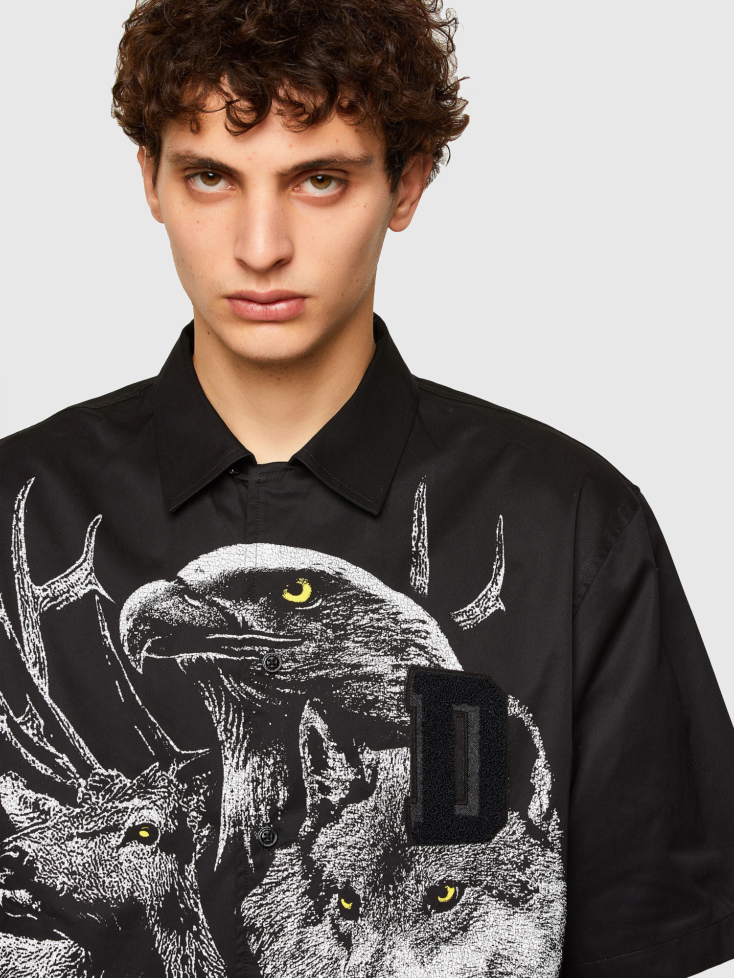Diesel t top shirt wolf