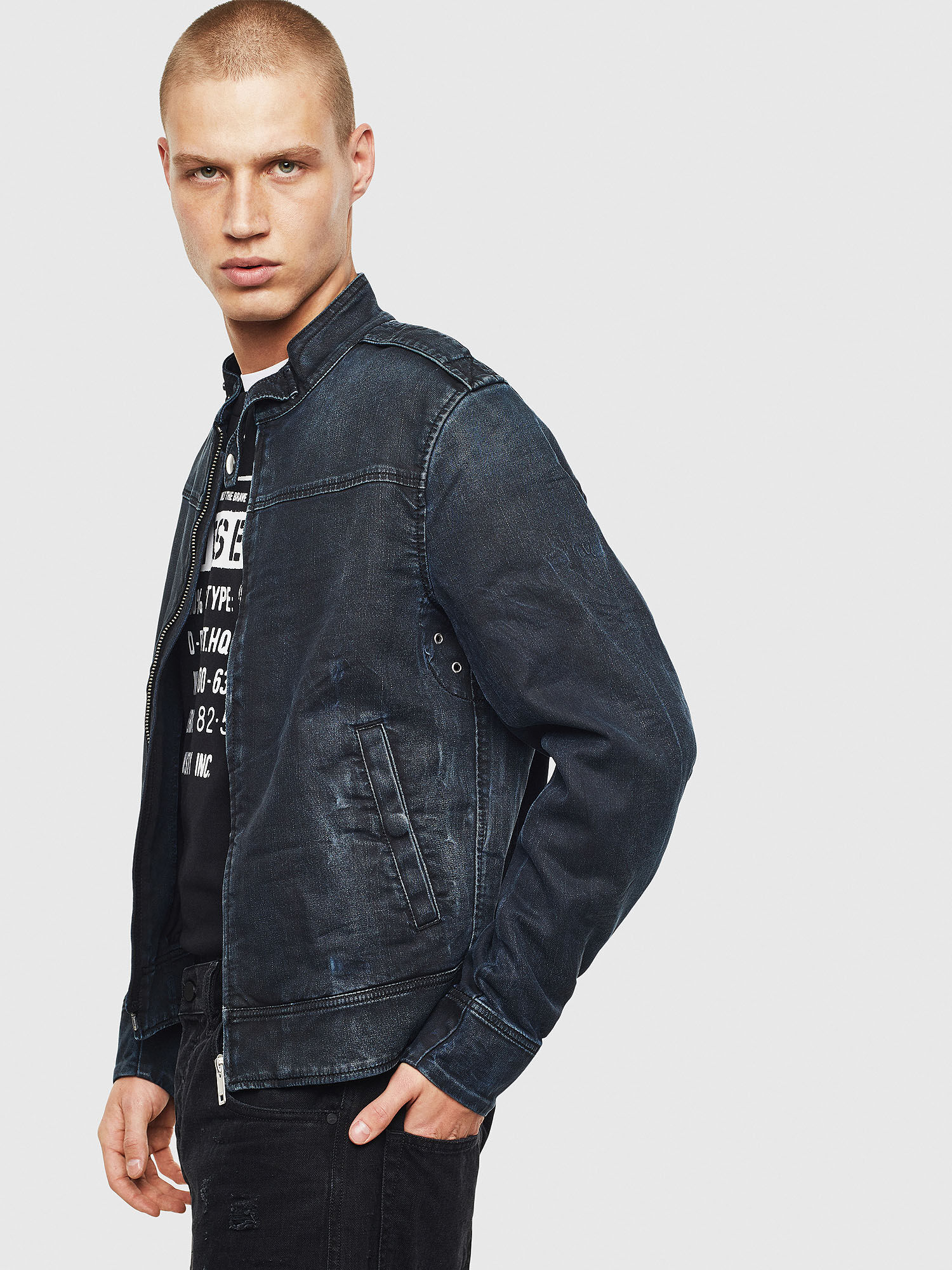 D-JEI JOGGJEANS Man: JoggJeans jacket | Diesel