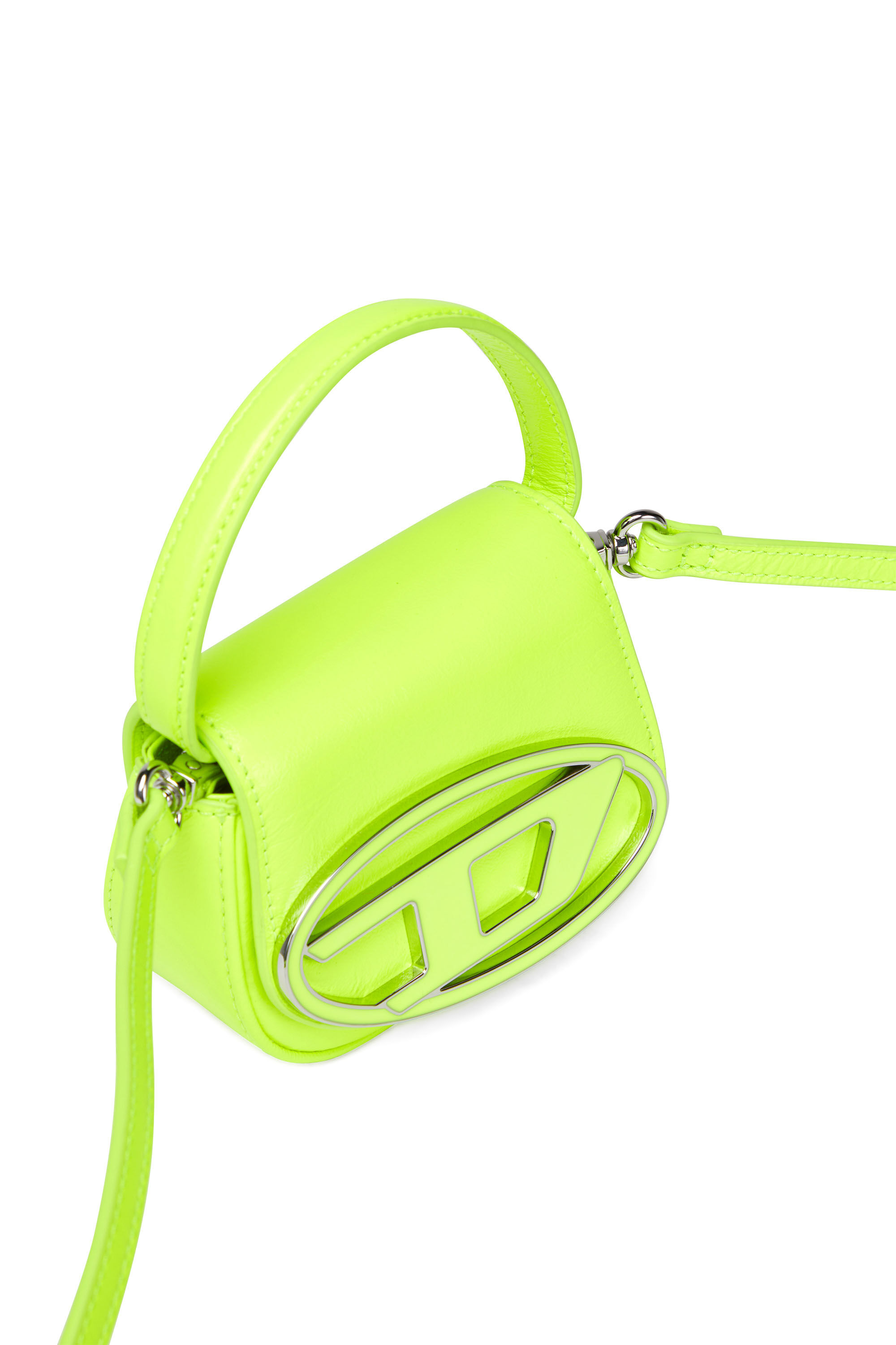 1DR XS Woman: Mini bag in neon leather | Diesel