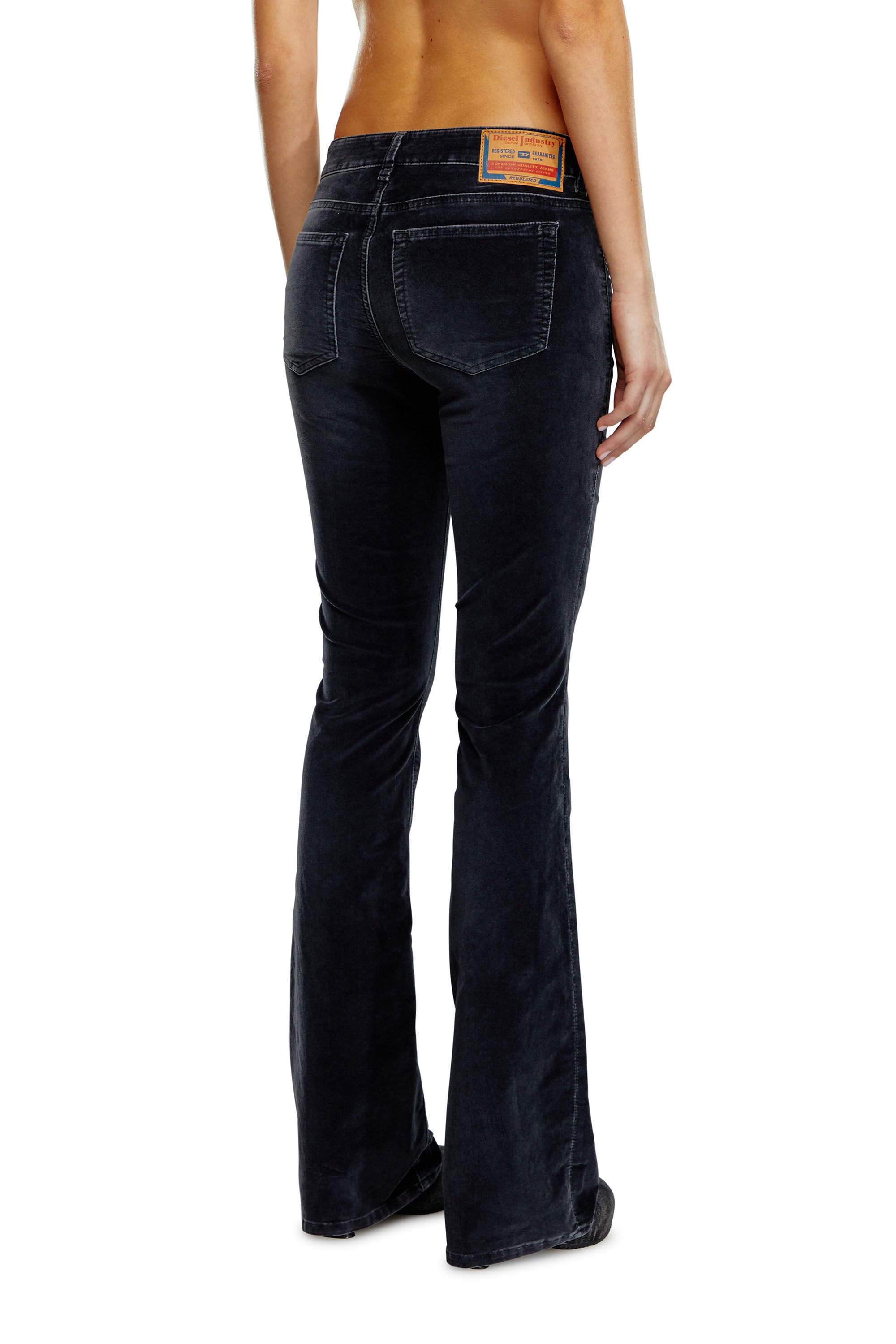 Diesel - Bootcut and Flare Jeans 1969 D-Ebbey 003HL, Negro - Image 5