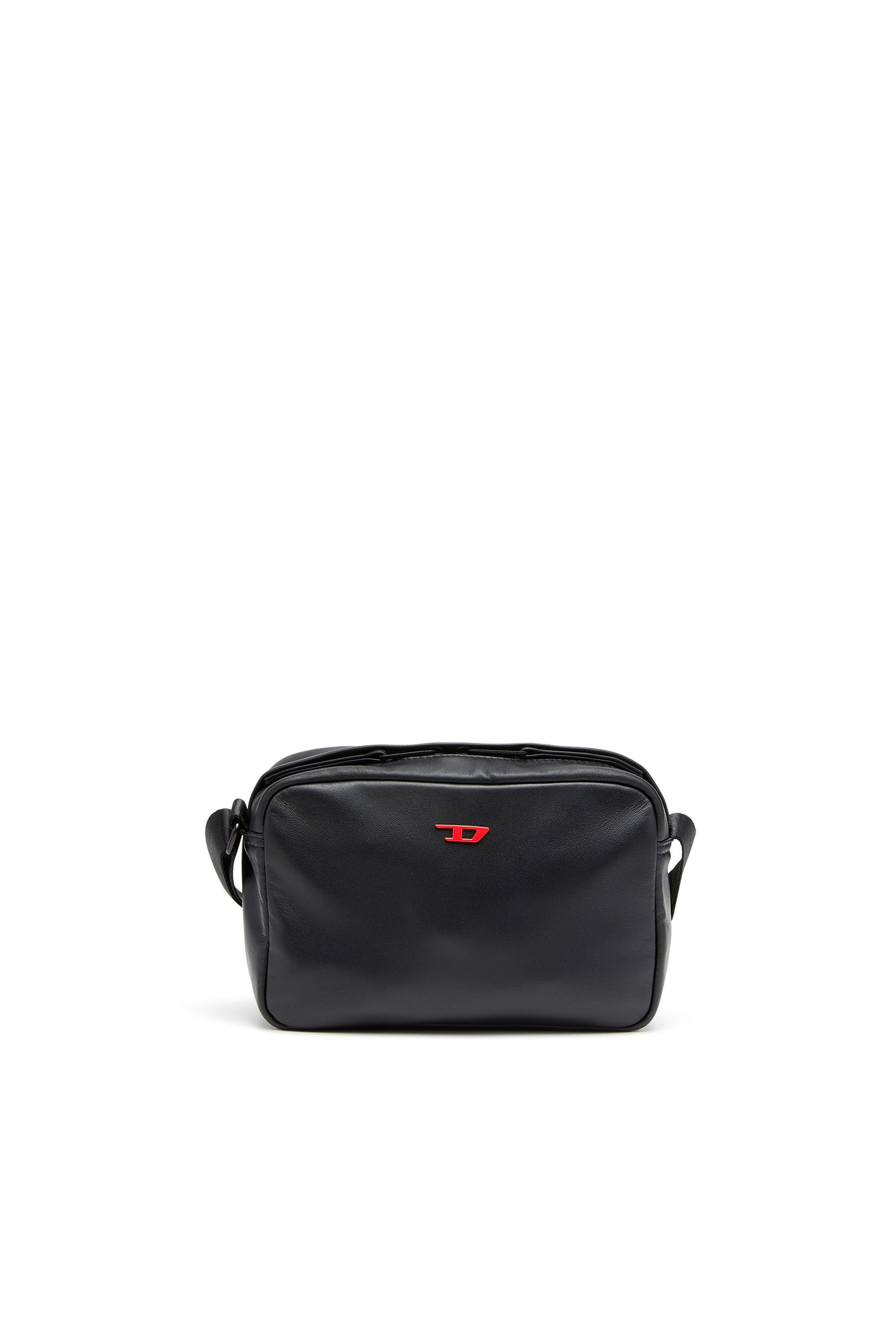 Diesel - RAVE CAMERA BAG X, Rave-Bolso tipo cámara de cuero napa Hombre in Negro - 1