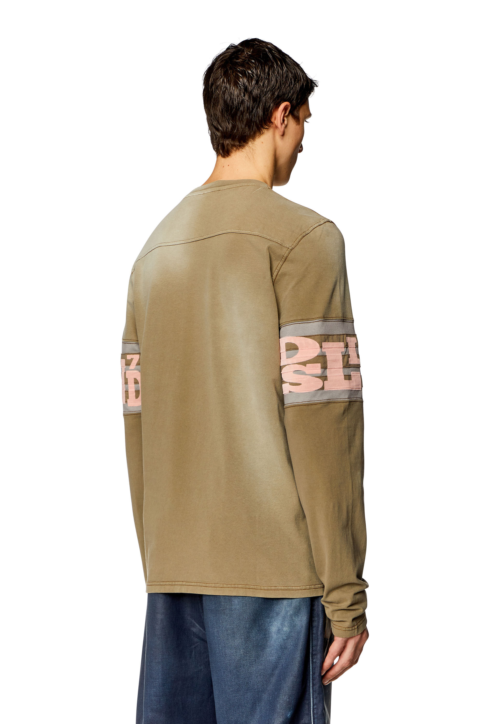 ◆LEE◆ Truck Graphic Long Sleeve T-Shirt Pigment Brown d004_Gray_4312e949-a9ff-44d1-