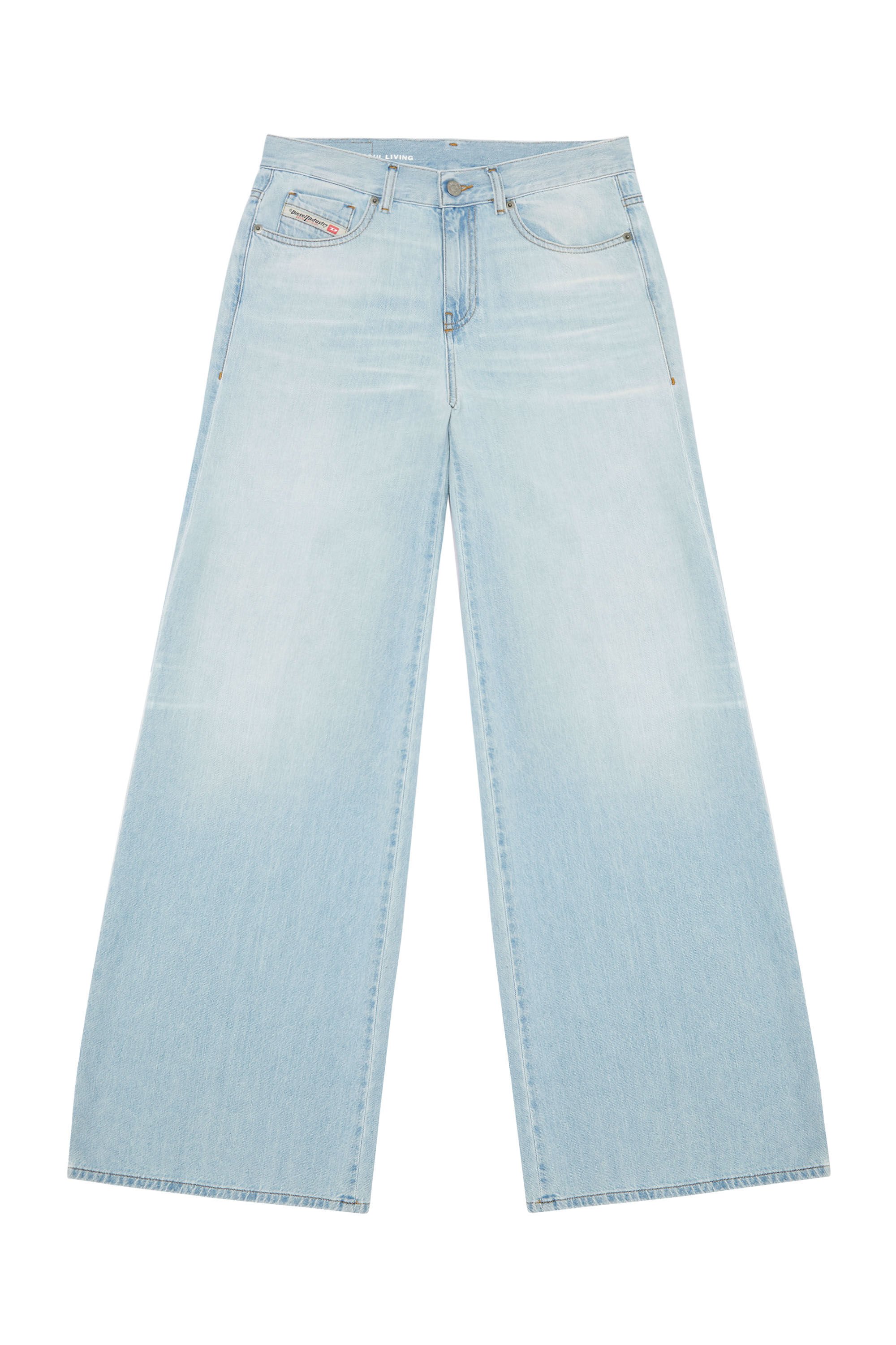 Diesel - Bootcut and Flare Jeans 1978 D-Akemi 068ES, Azul Claro - Image 2