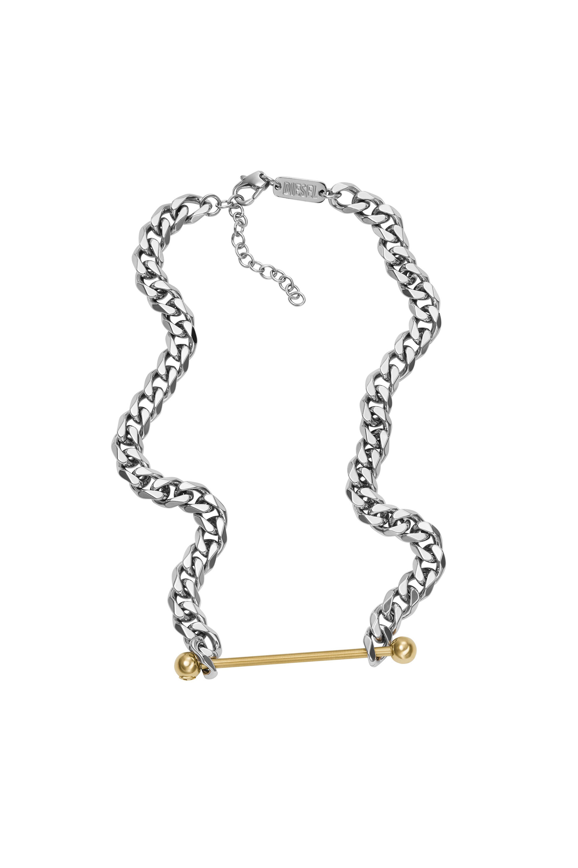 ☆DIESEL☆ chain necklace DX1412040 DIESEL | 디젤 Diesel DX1412040 Chain Necklace on Bunjang