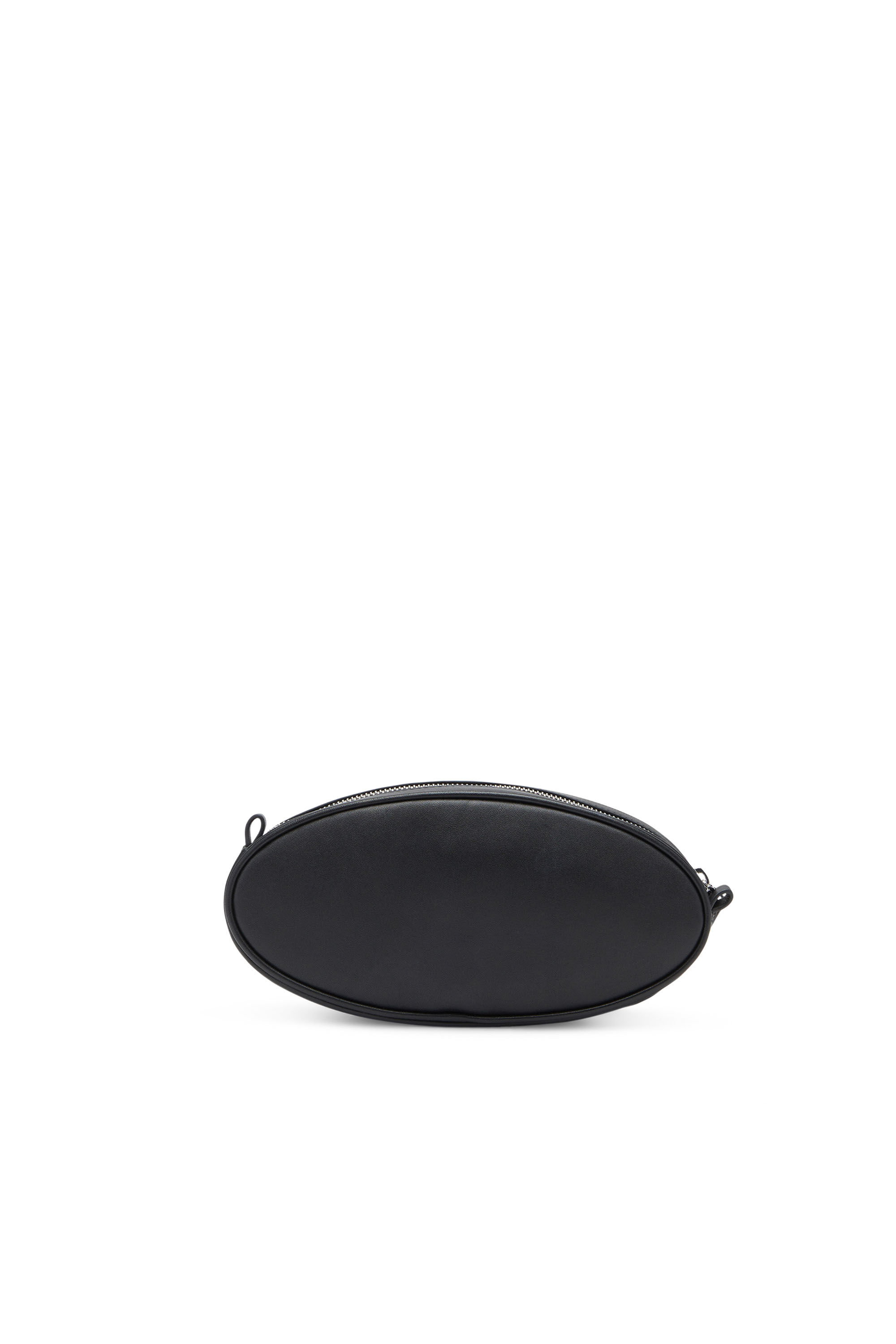 1DR-POUCH Woman: Small leather crossbody with logo plaque | Diesel