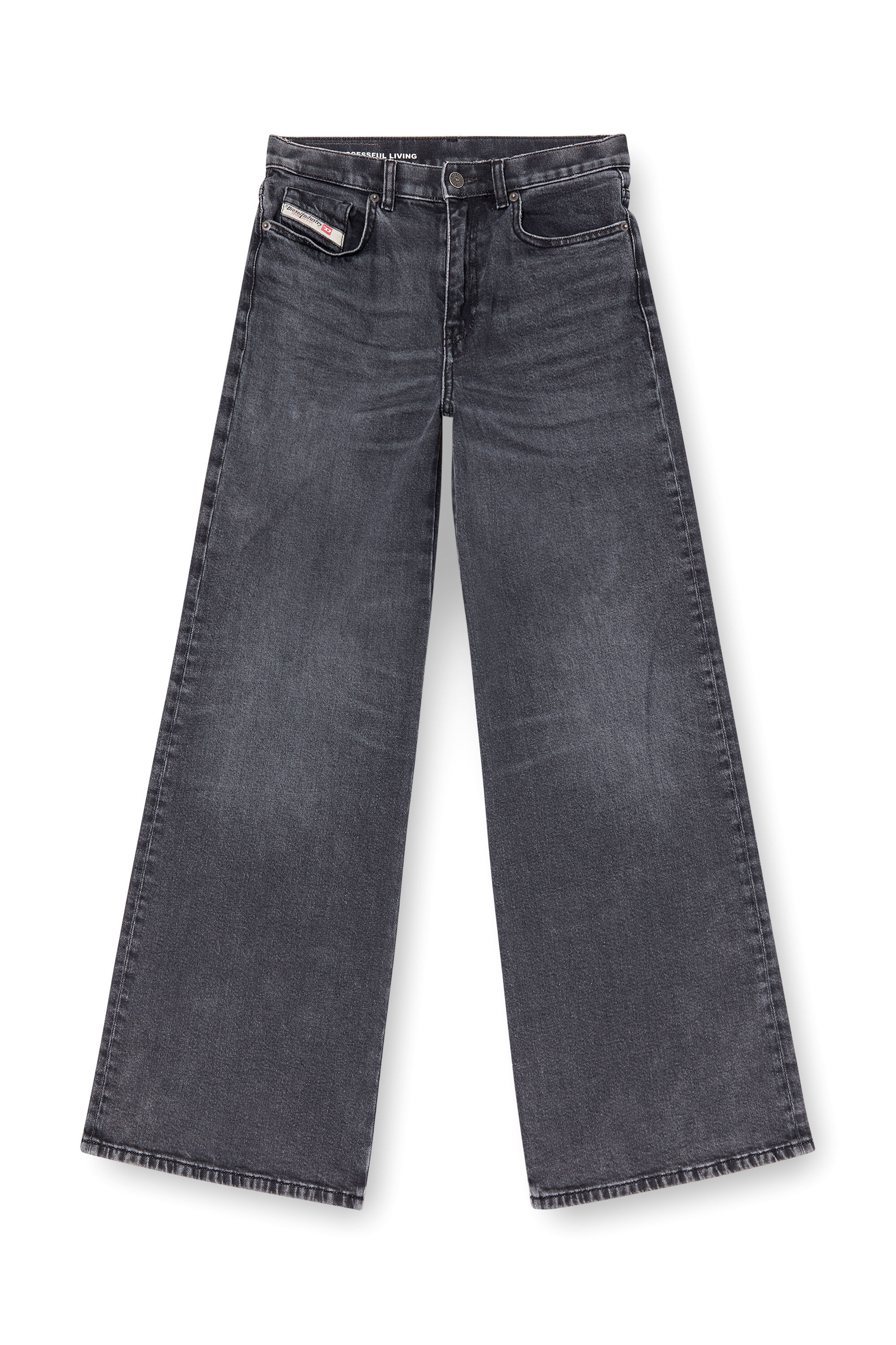 送料無料 店舗 Black/Dark | Jeans Flare Women's grey D-Akemi 1978 Diesel | パンツ
