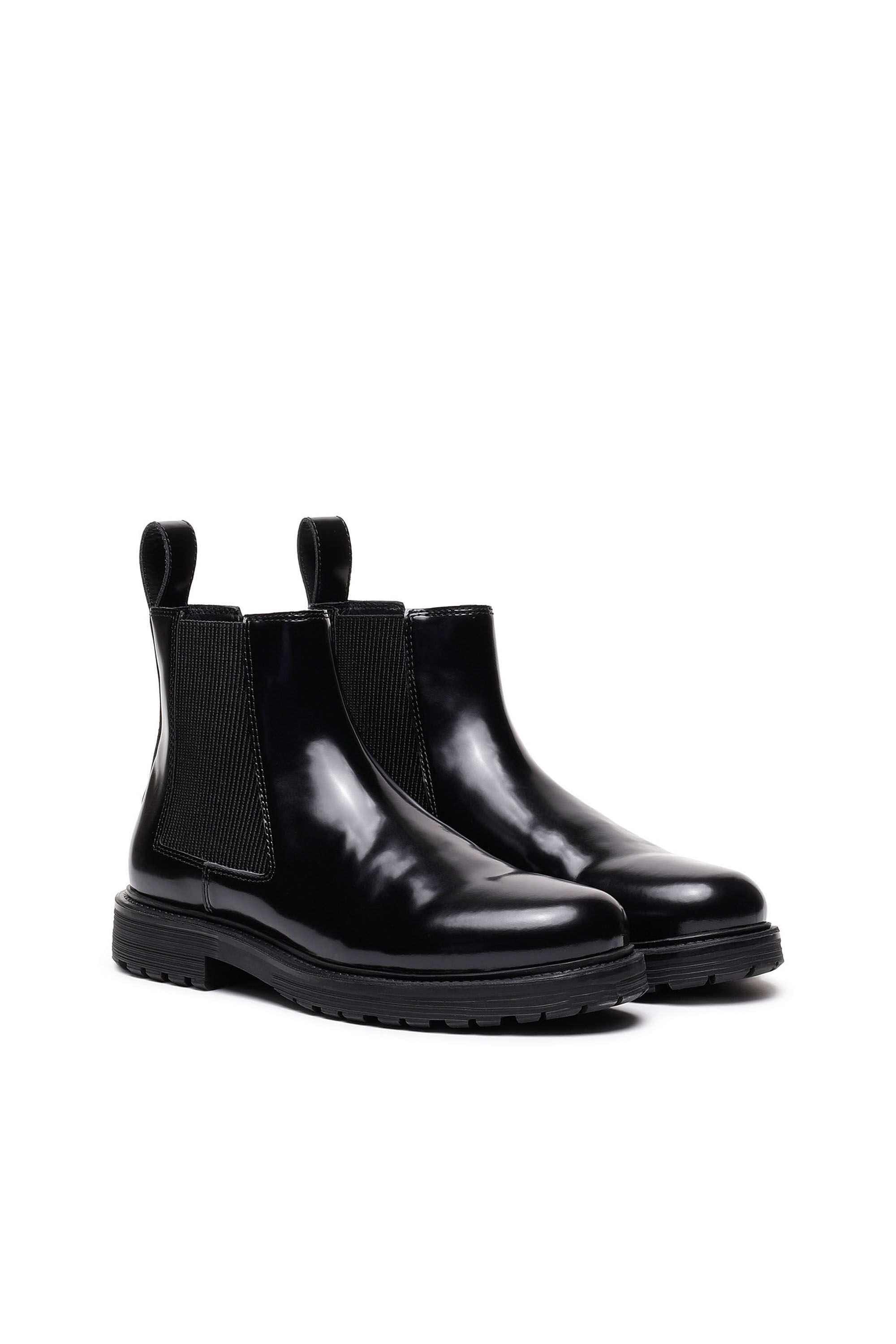 D-ALABHAMA LCH Man: Chelsea boots in patent leather | Diesel