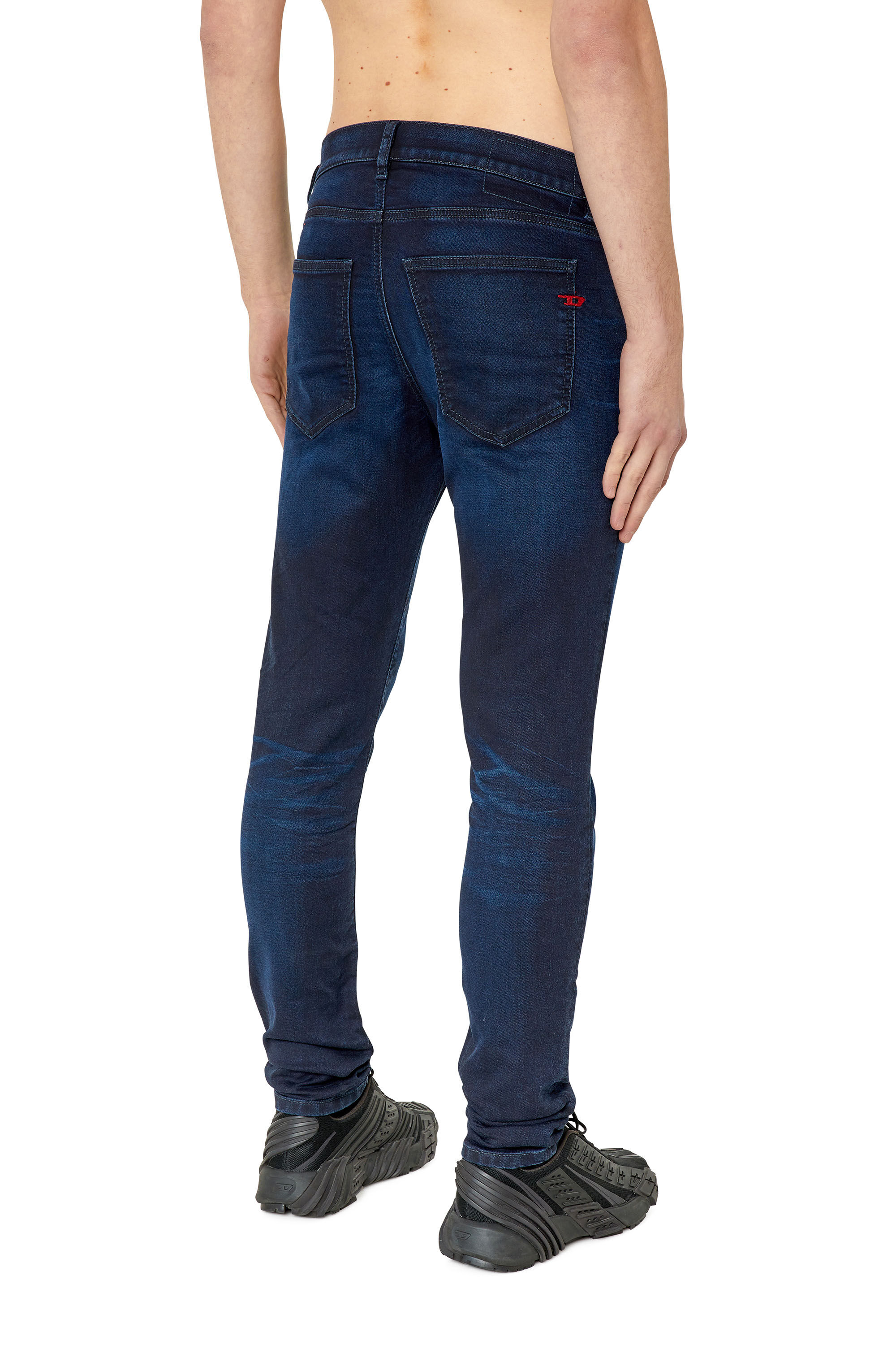 D-STRUKT-Z-NE Man: Slim Dark blue Jeans | Diesel